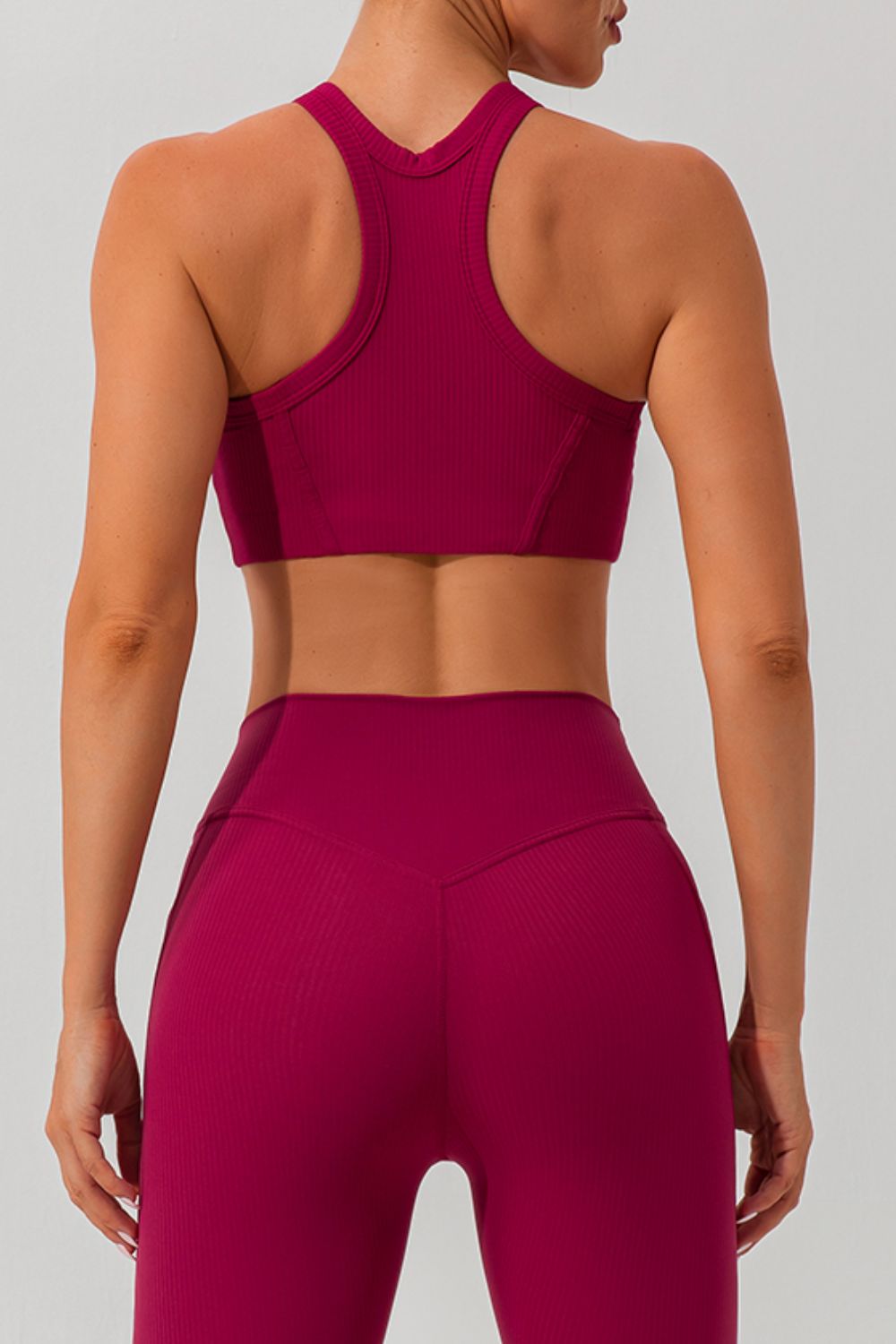 Round Neck Racerback Active Tank - Angel Body