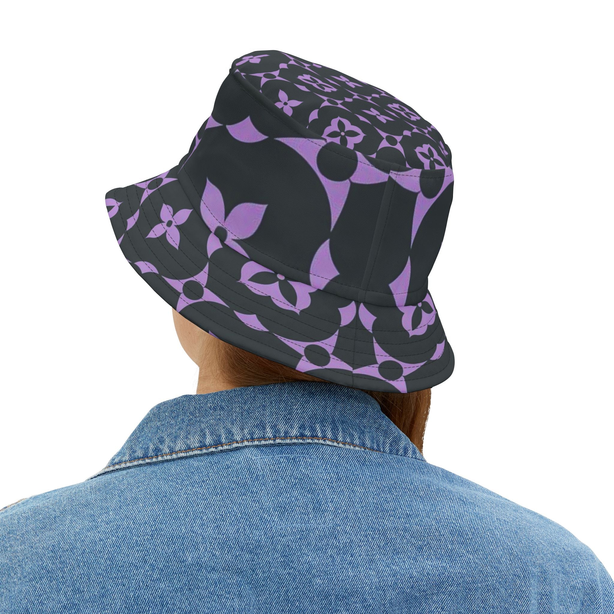 Trendy Floral Bucket Hat, Summer Accessory, Boho Style Hat, Festival Wear, Beach Hat, Outdoor Fashion - Angel Body