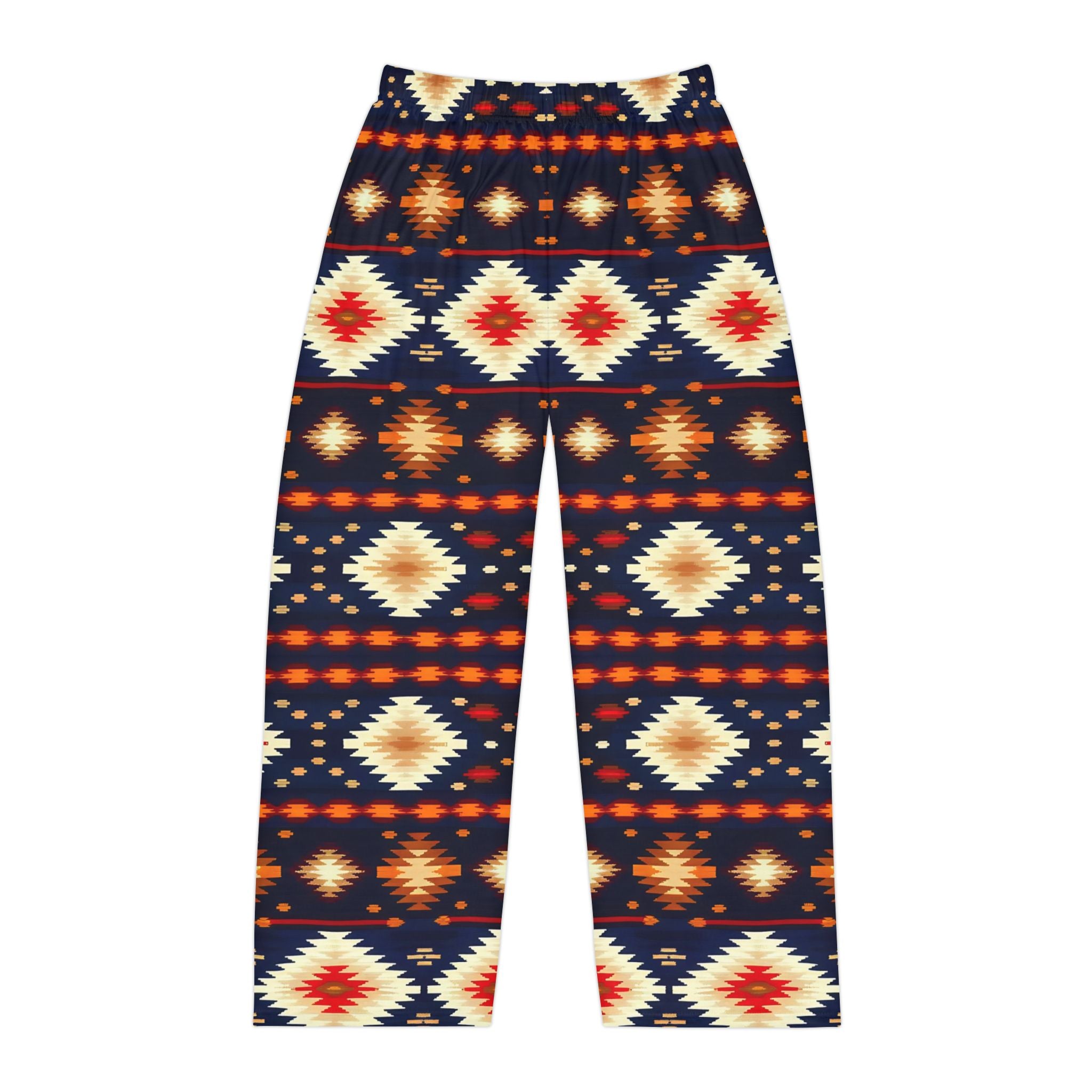 Men's Pajama Pants - Cozy Tribal Pattern for Relaxation & Lounge Wear