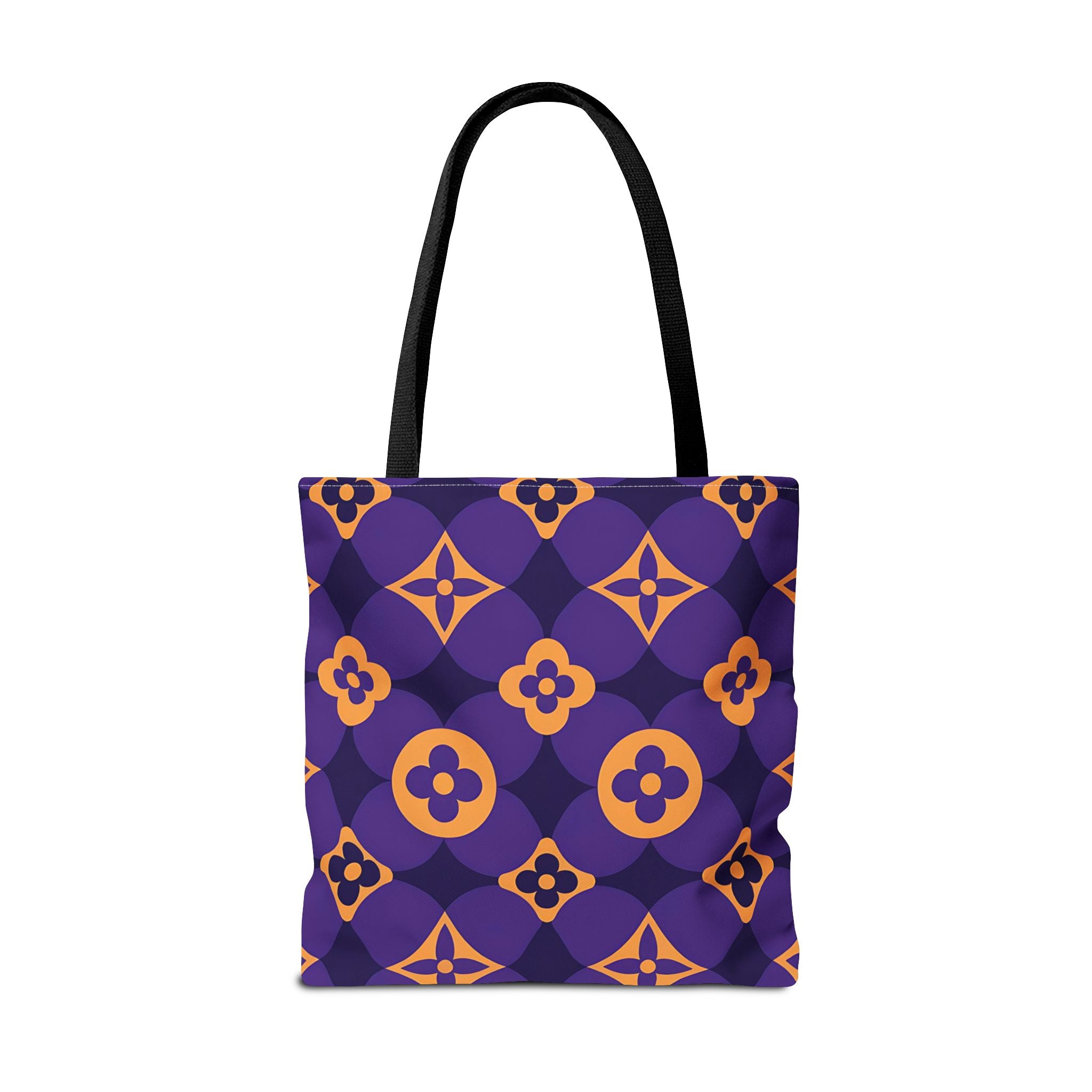 Colorful Floral Pattern Tote Bag - Stylish & Versatile Everyday Bag