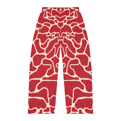 Red Abstract Men&