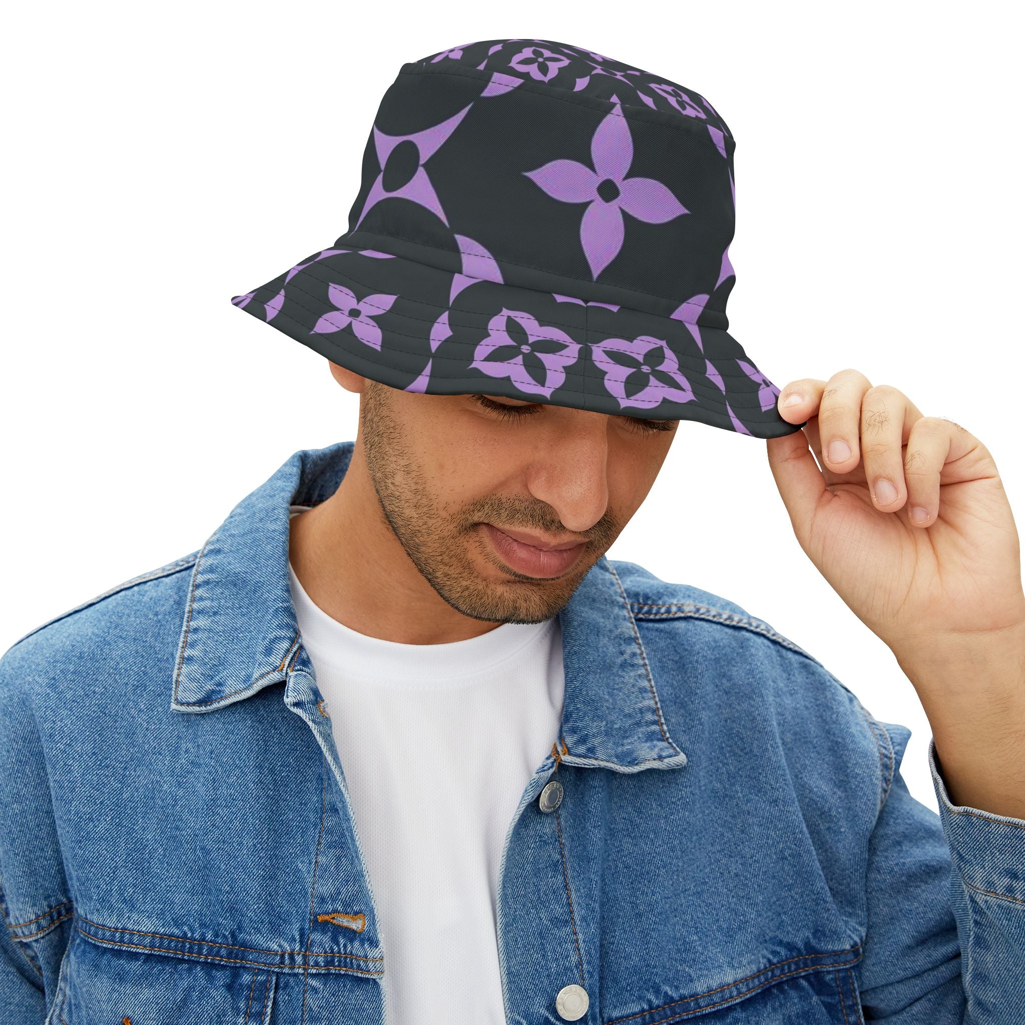 Trendy Floral Bucket Hat, Summer Accessory, Boho Style Hat, Festival Wear, Beach Hat, Outdoor Fashion - Angel Body