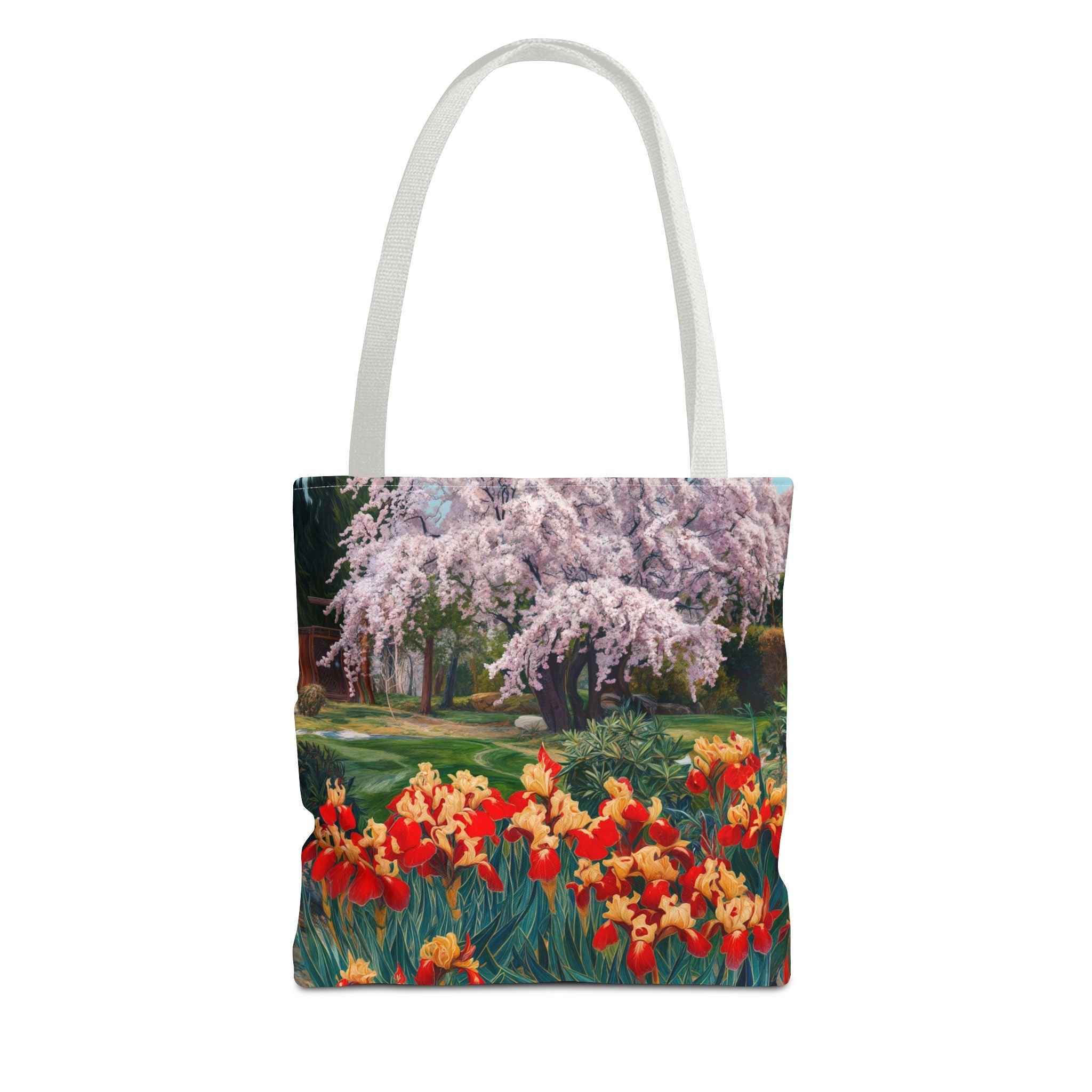 Nature-Inspired Floral Tote Bag - Perfect for Spring Celebrations