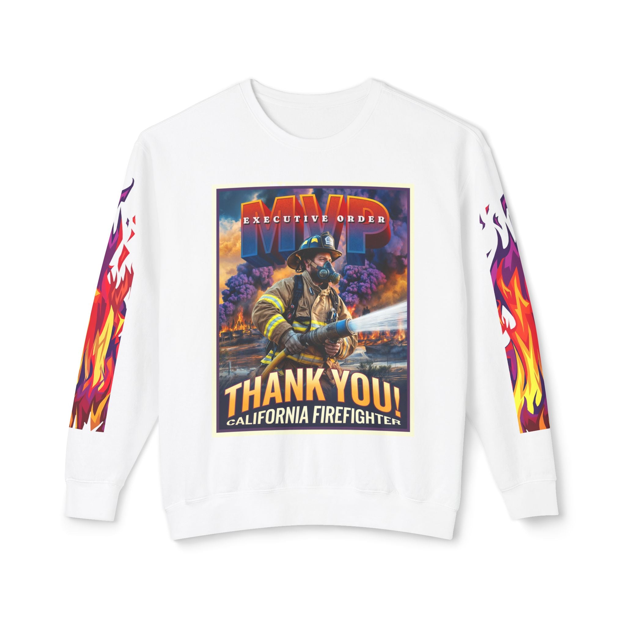 California Firefighter Crewneck Sweatshirt