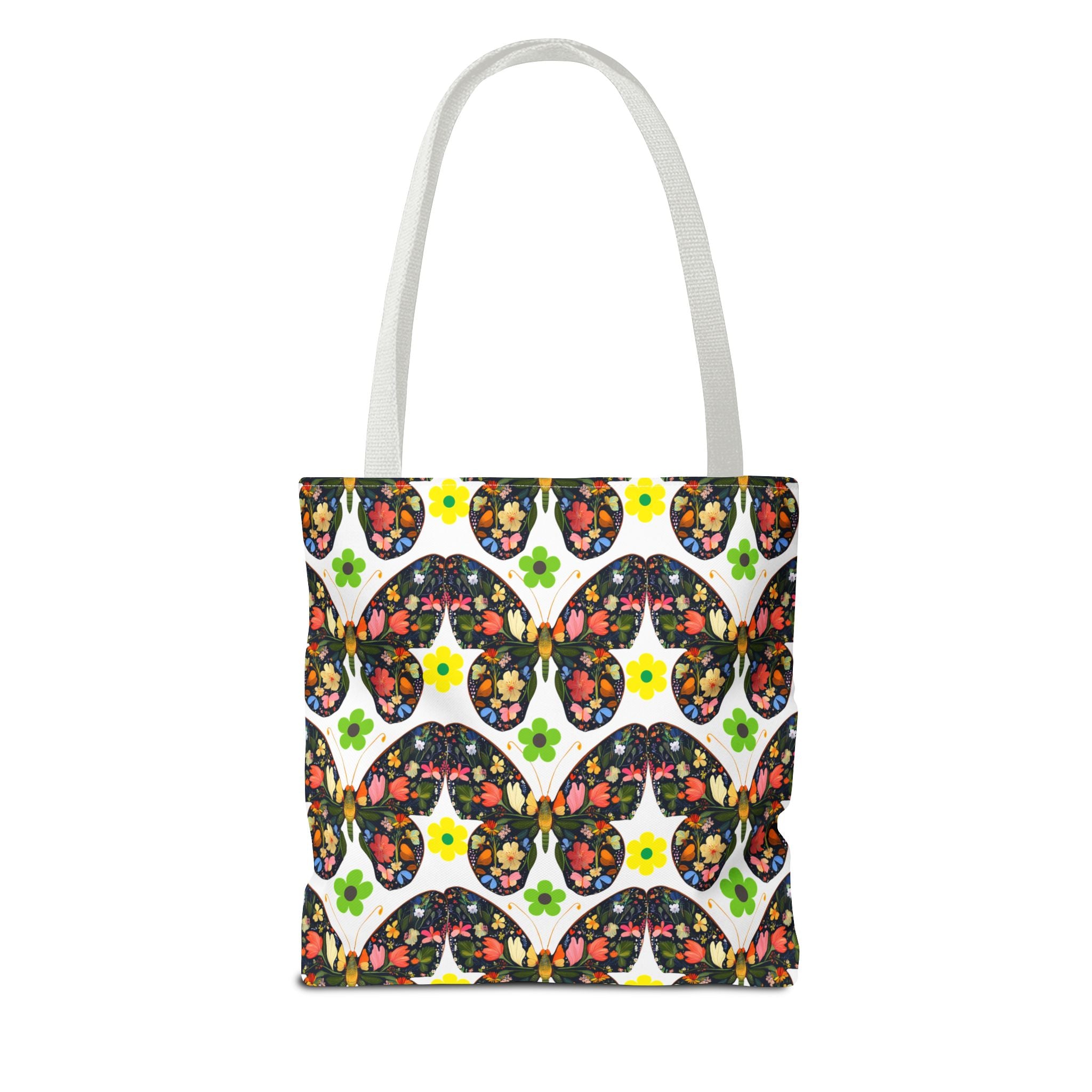 Floral Butterfly Tote Bag - Perfect for Spring Outings and Everyday Use