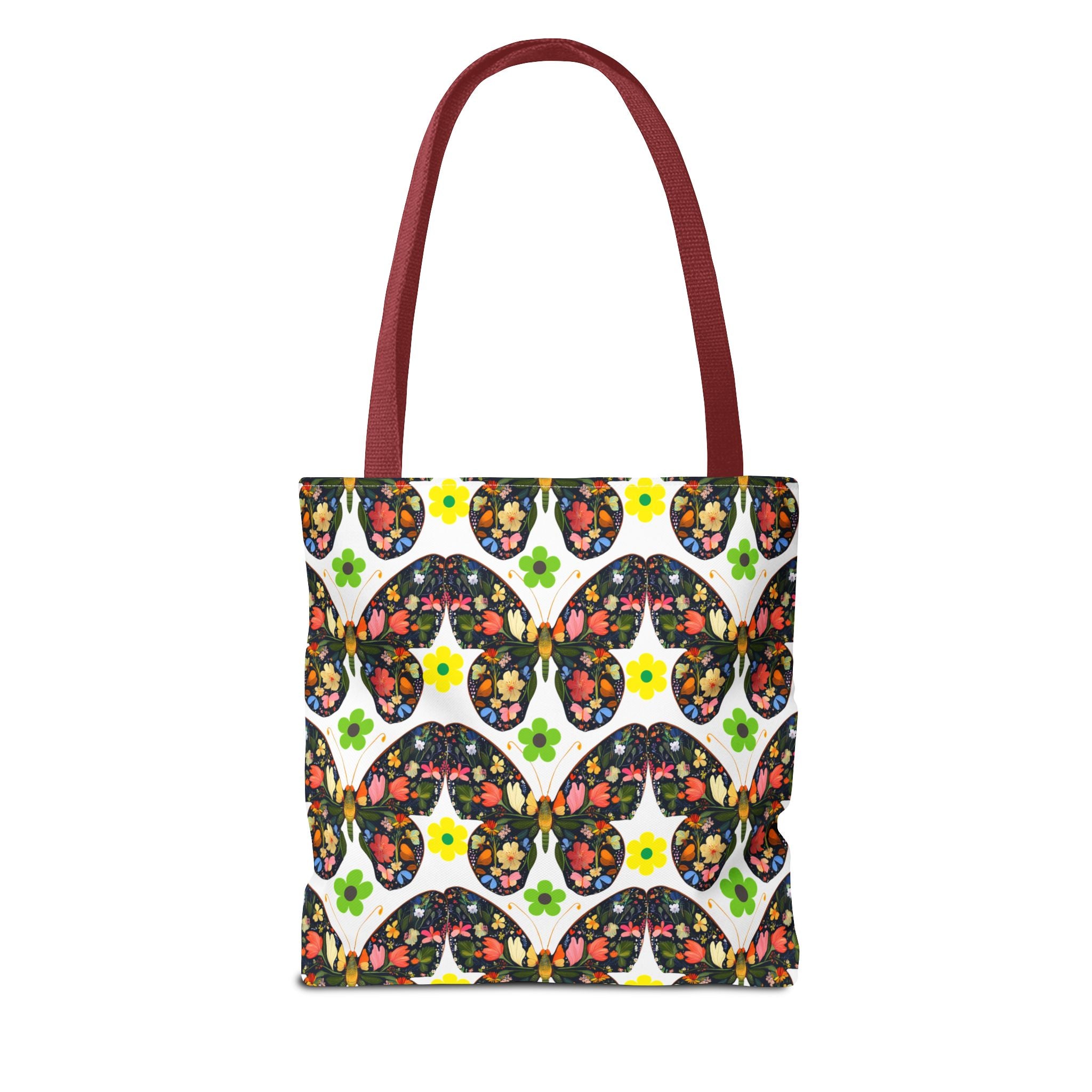 Floral Butterfly Tote Bag - Perfect for Spring Outings and Everyday Use