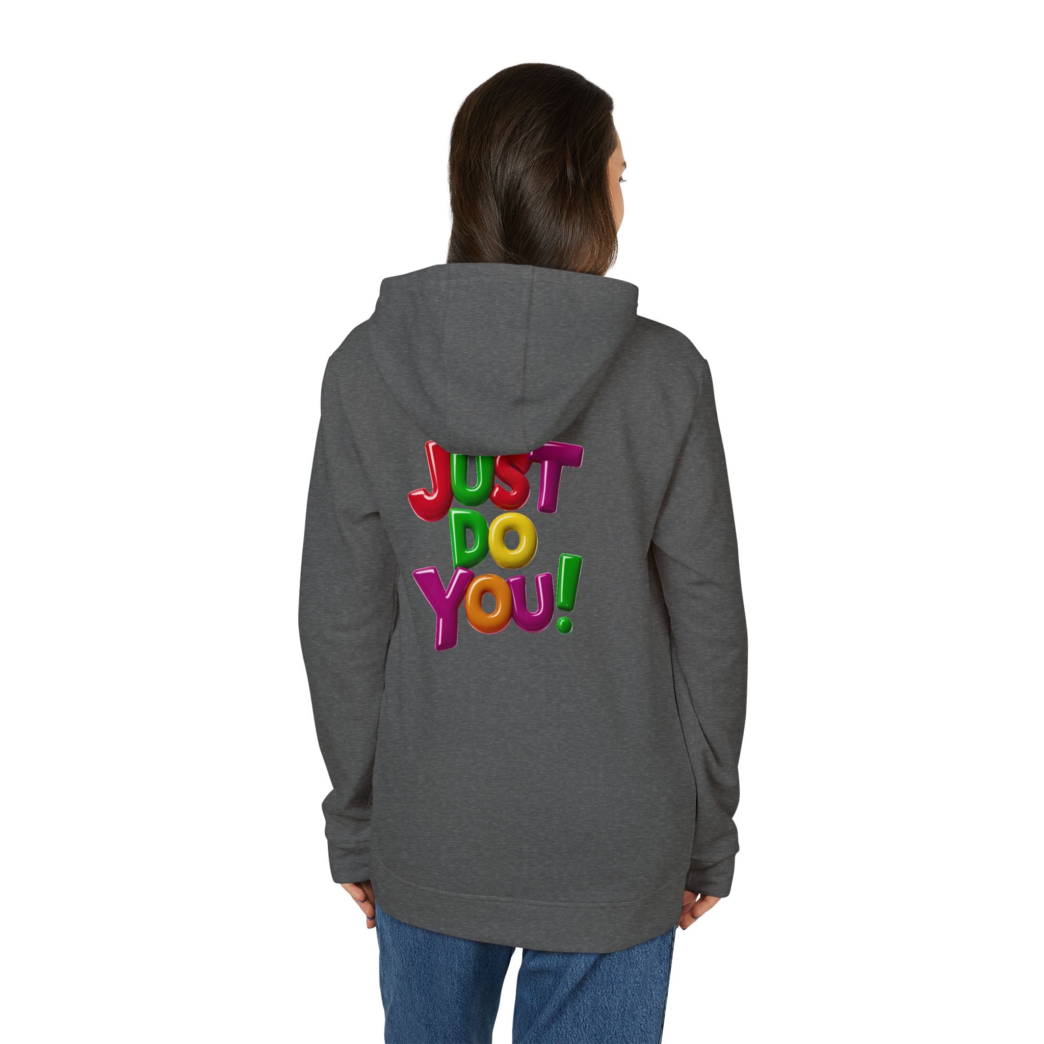 adidas® Unisex Fleece Hoodie: Just Do You - Angel Body