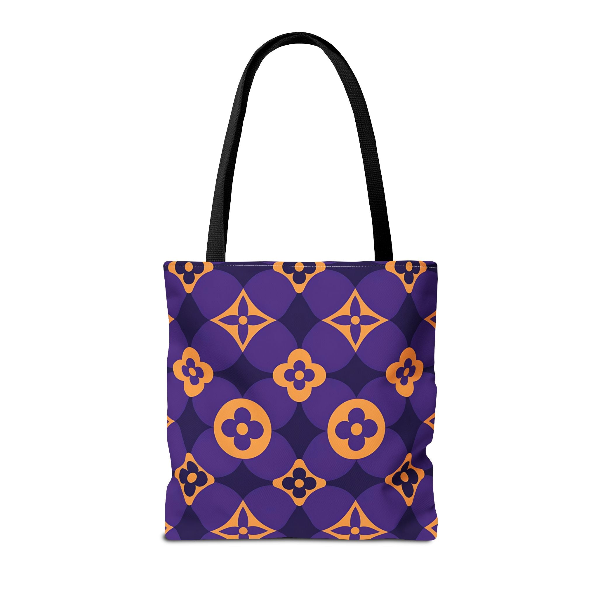 Colorful Floral Pattern Tote Bag - Stylish & Versatile Everyday Bag