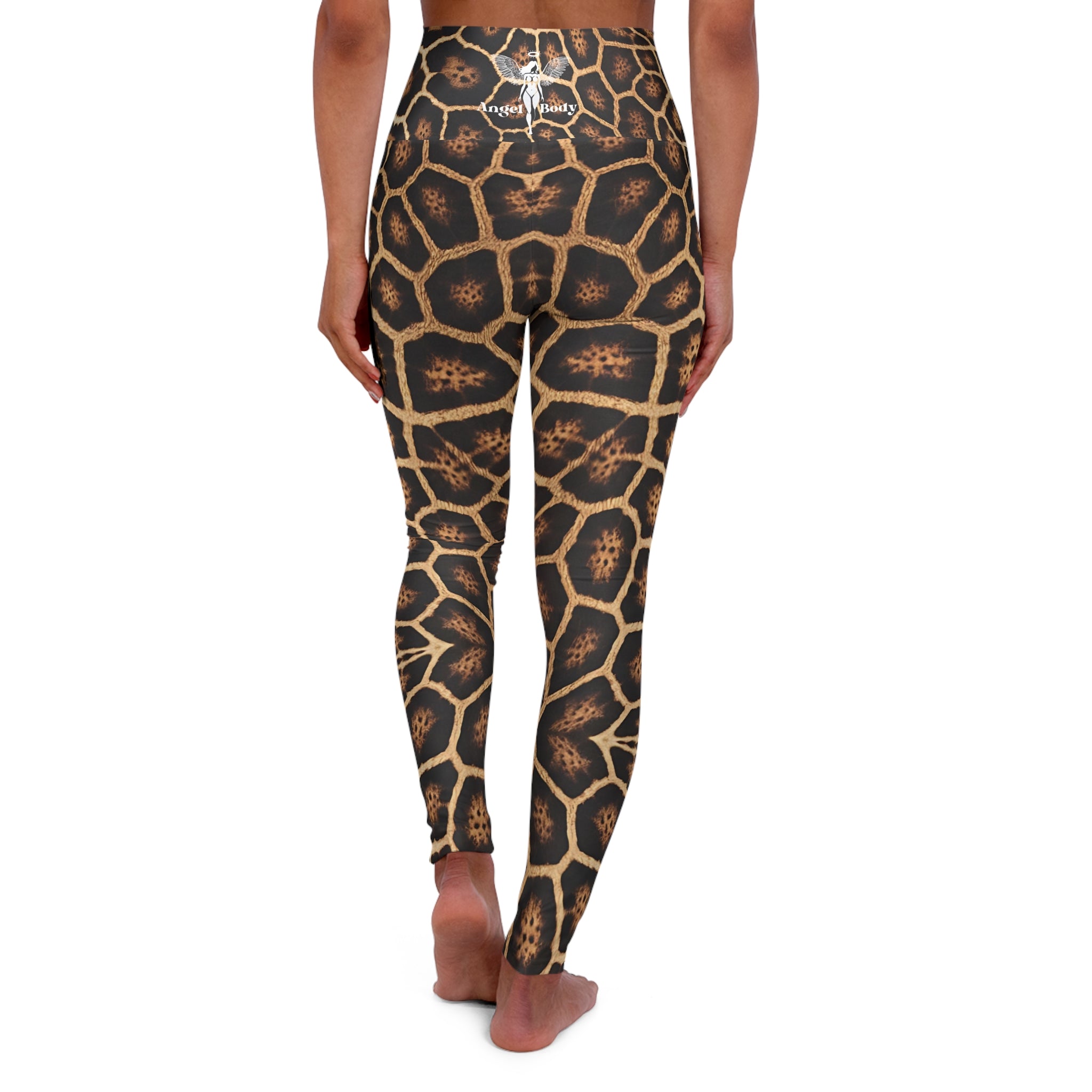 New Custom design High Waisted Jaguar style Yoga Leggings OMG- Perfect for Fitness Enthusiasts & Casual Wear