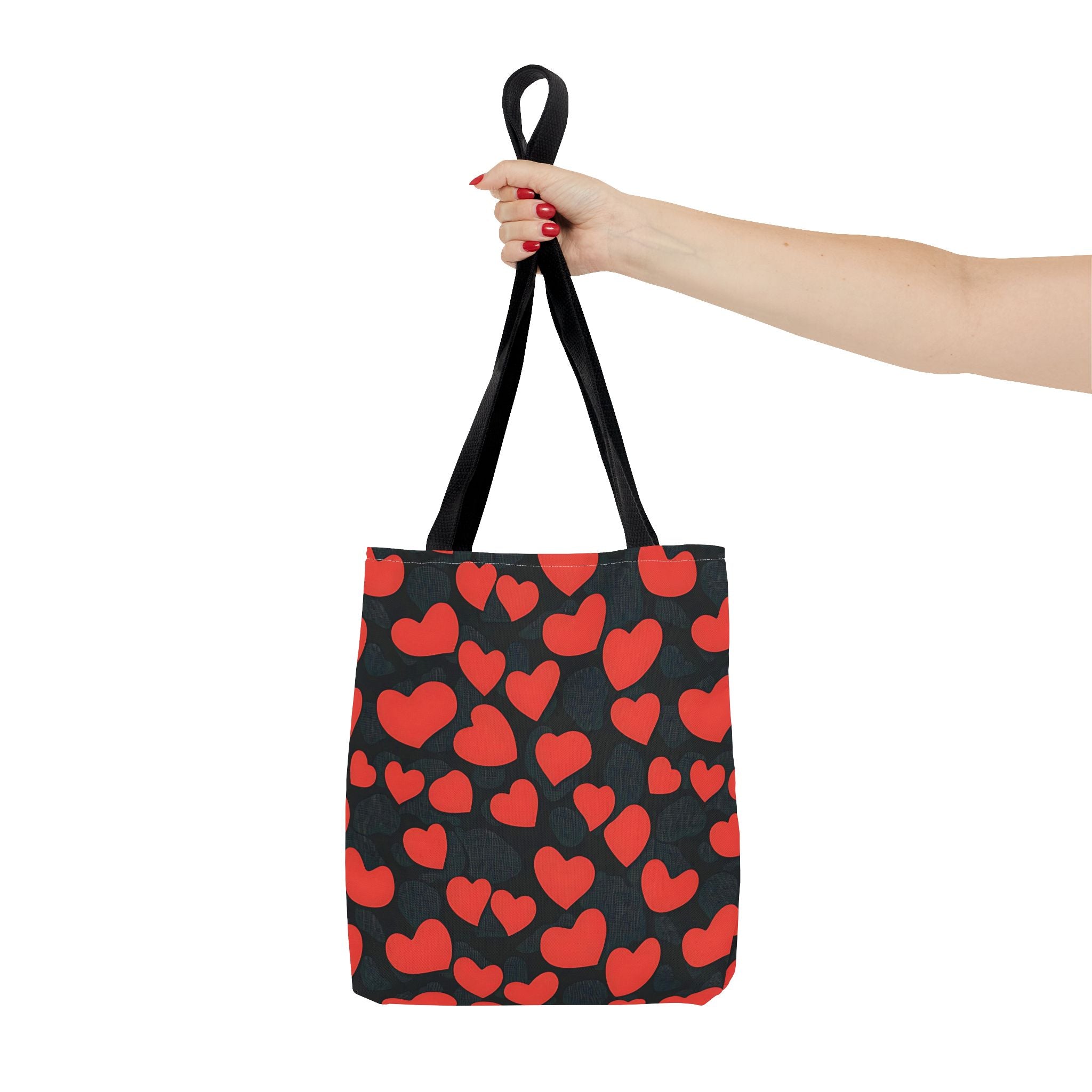 Heart Pattern Tote Bag - Fun Cute and Stylish