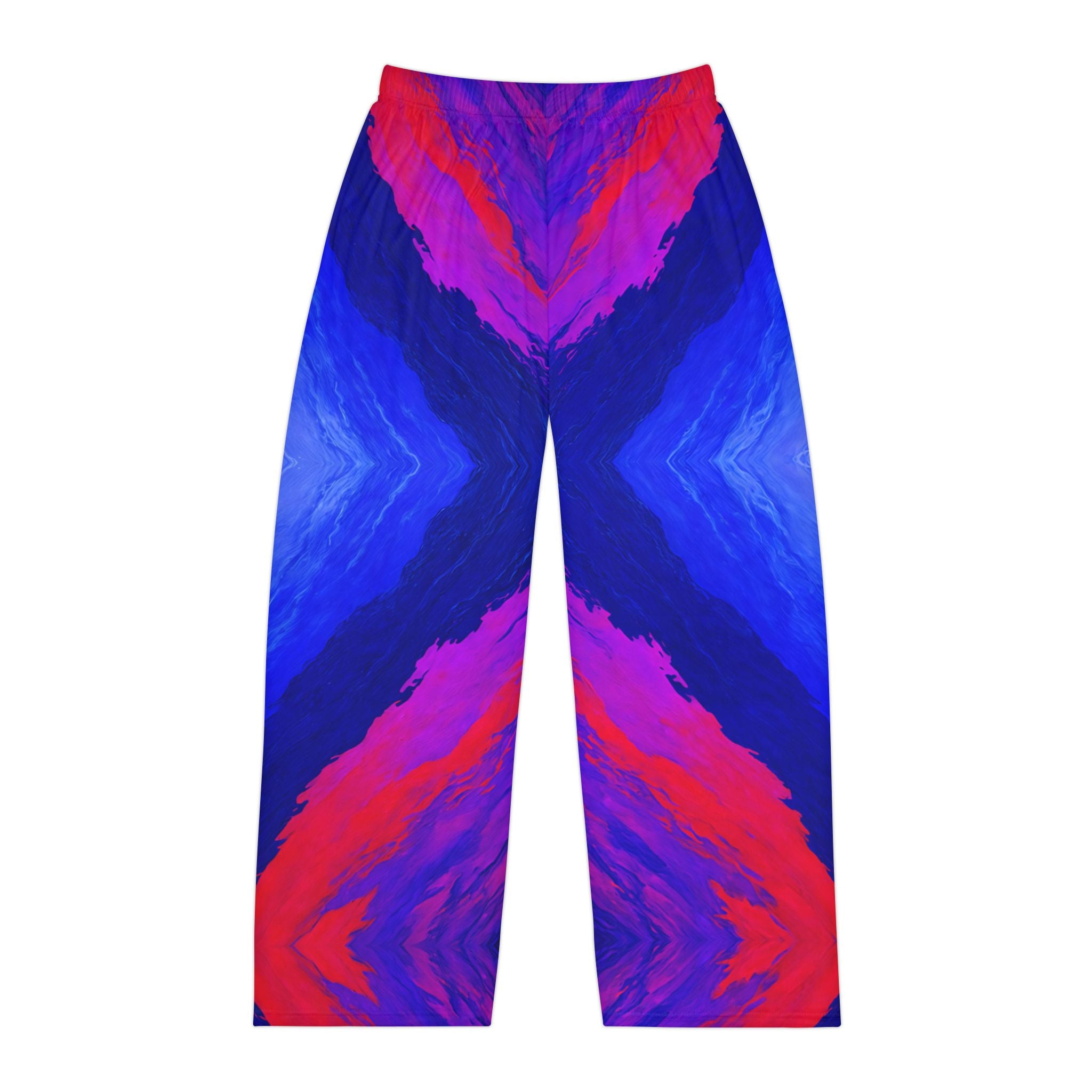 Vibrant Abstract Men's Pajama Pants - Stylish Comfort for Relaxation