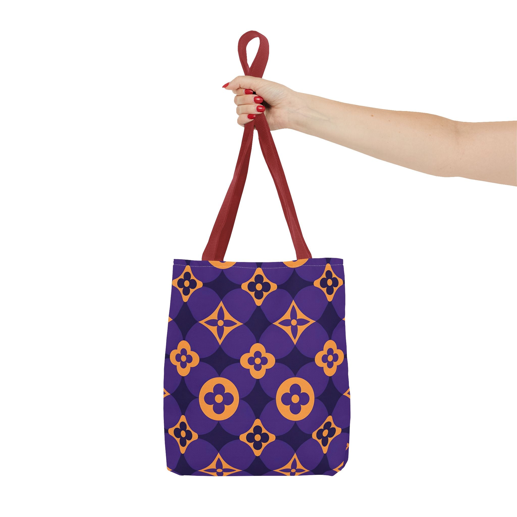 Colorful Floral Pattern Tote Bag - Stylish & Versatile Everyday Bag