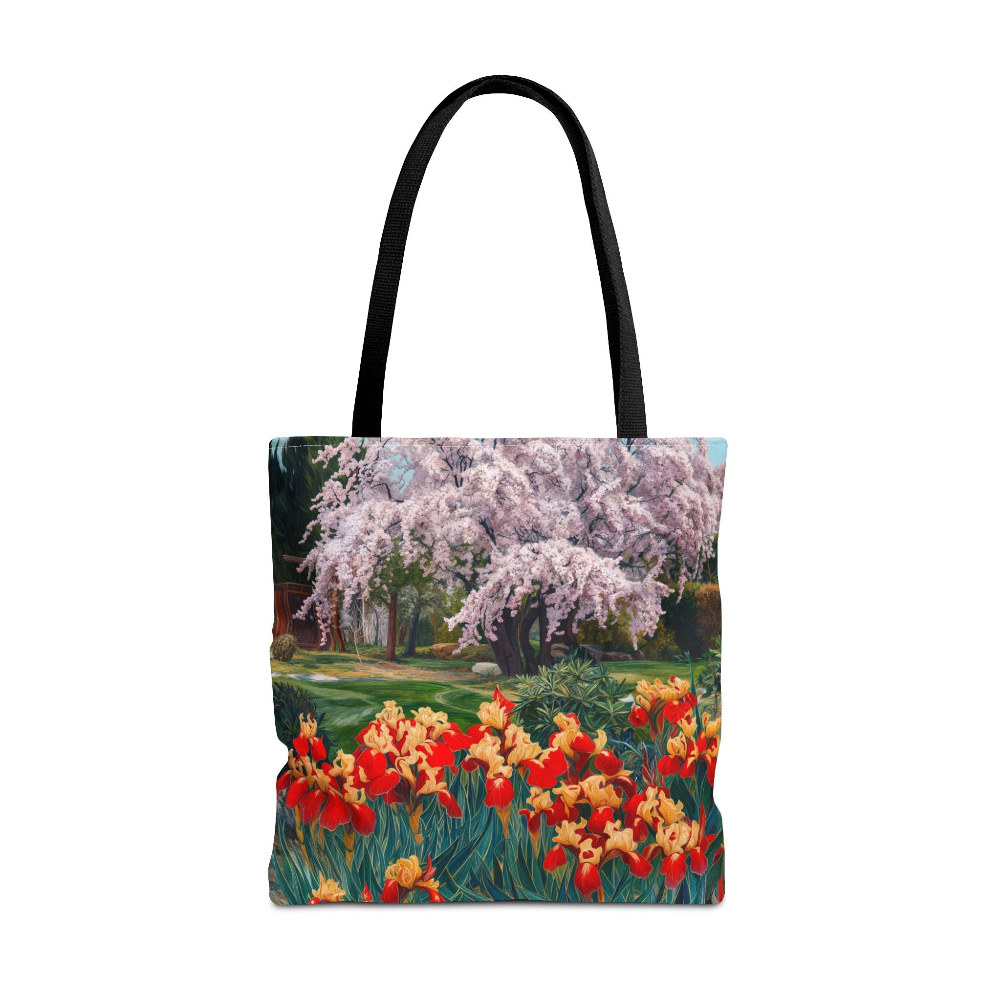 Nature-Inspired Floral Tote Bag - Perfect for Spring Celebrations