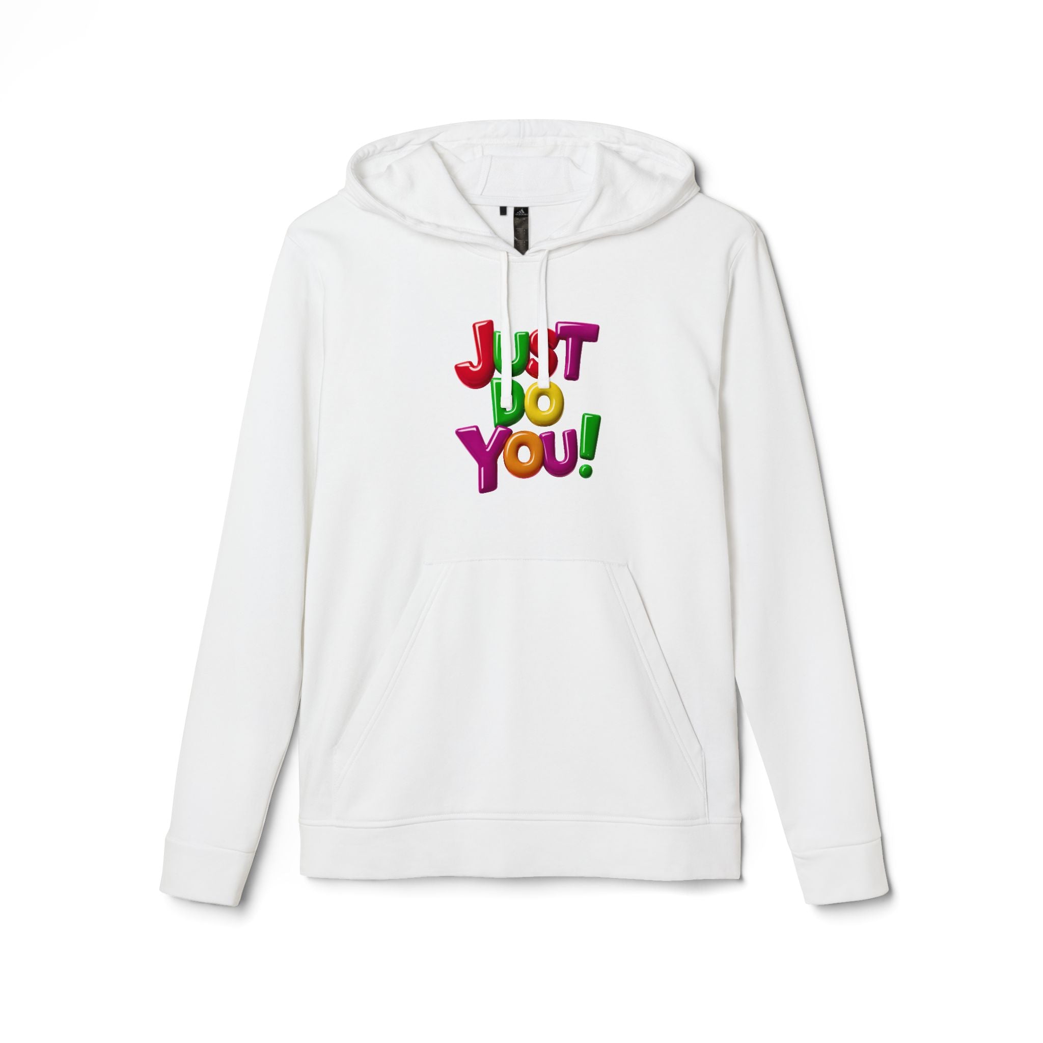 adidas® Unisex Fleece Hoodie: Just Do You - Angel Body