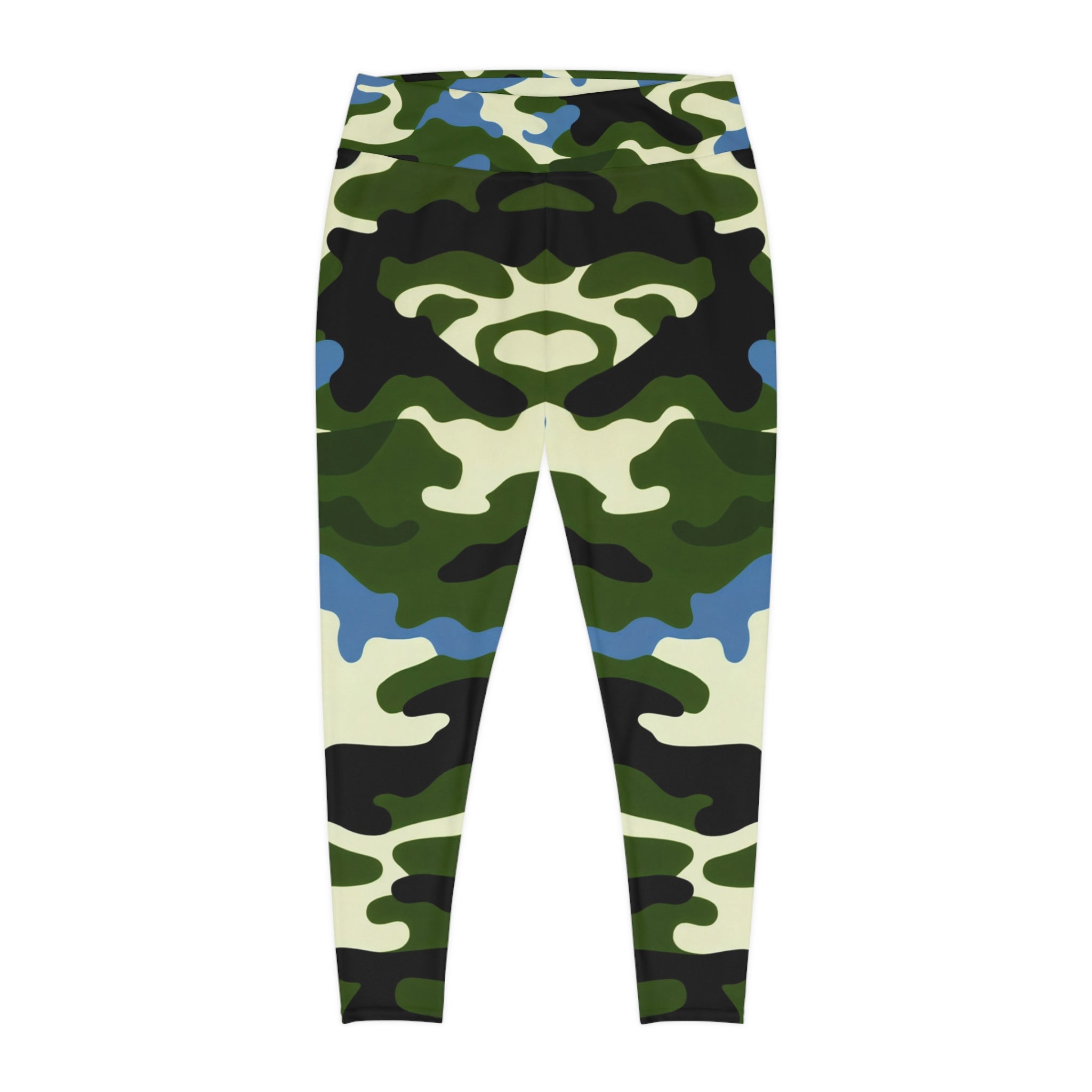 Comfortable Plus Size Camo Leggings for Active Lifestyle