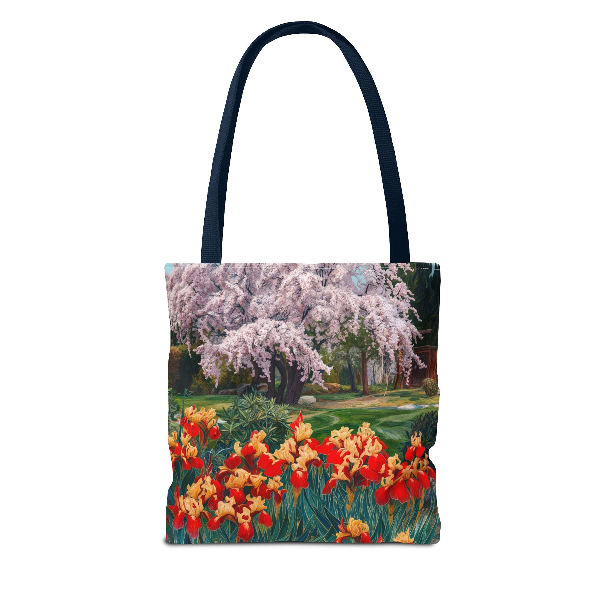 Nature-Inspired Floral Tote Bag - Perfect for Spring Celebrations