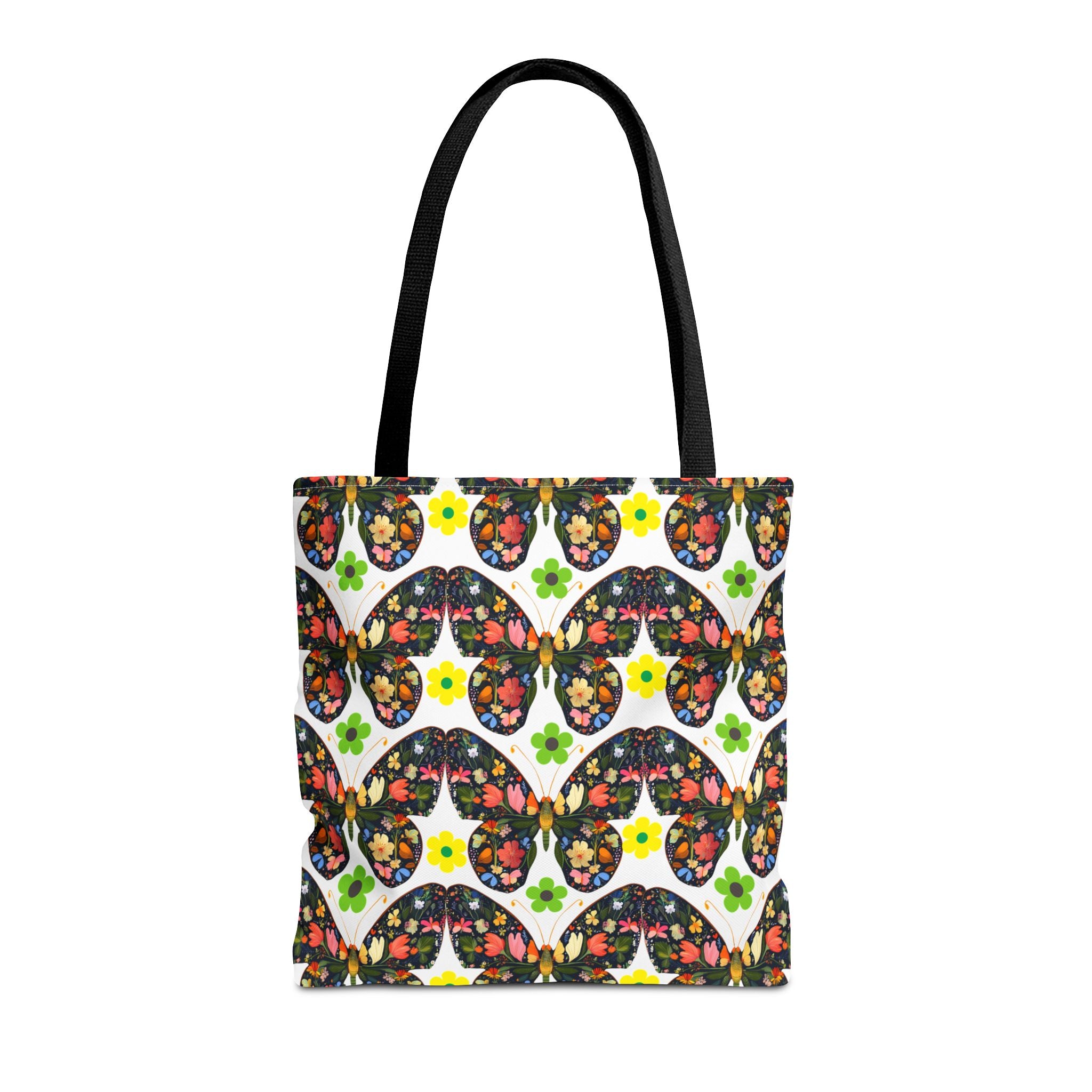 Floral Butterfly Tote Bag - Perfect for Spring Outings and Everyday Use