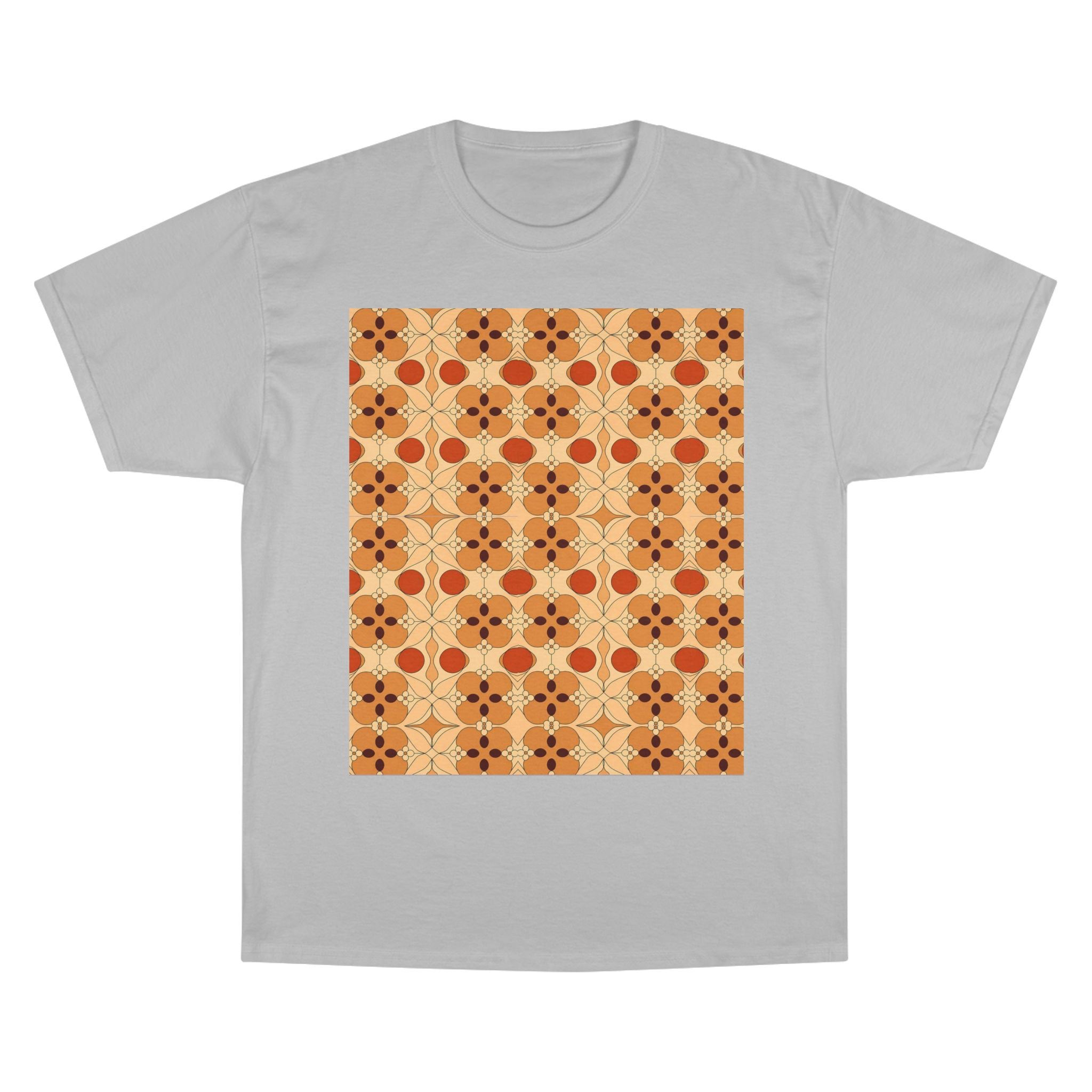 Retro Pattern T-Shirt - Stylish and Comfortable Tee