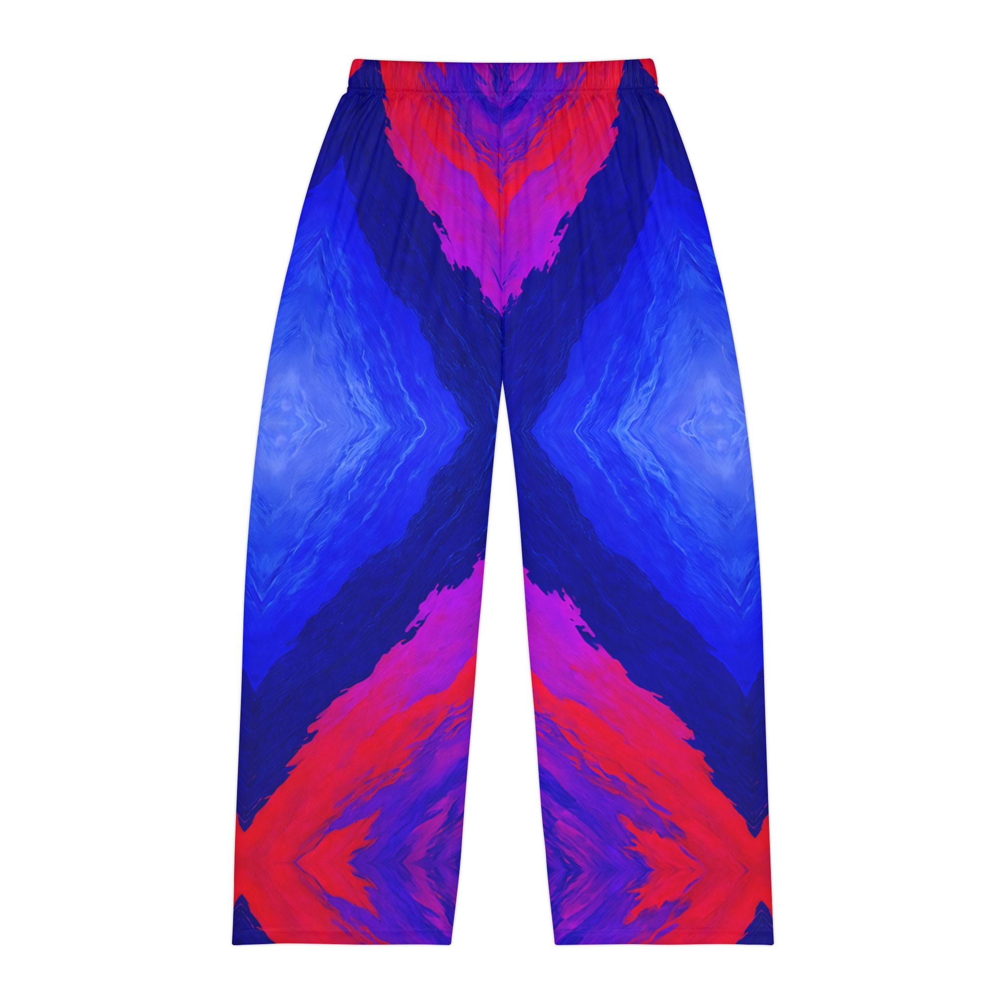 Vibrant Abstract Men's Pajama Pants - Stylish Comfort for Relaxation