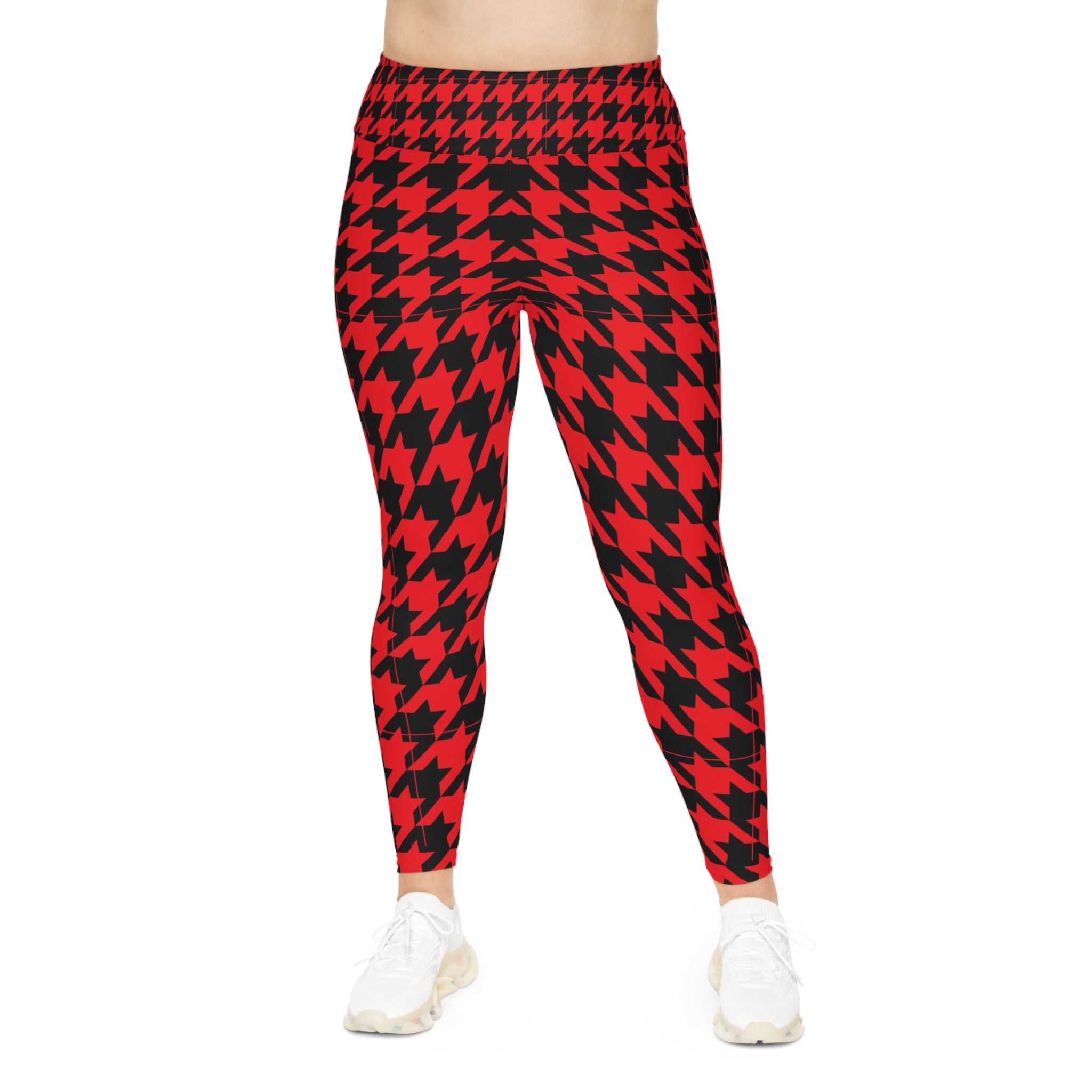 Woman Houndstooth Leggings