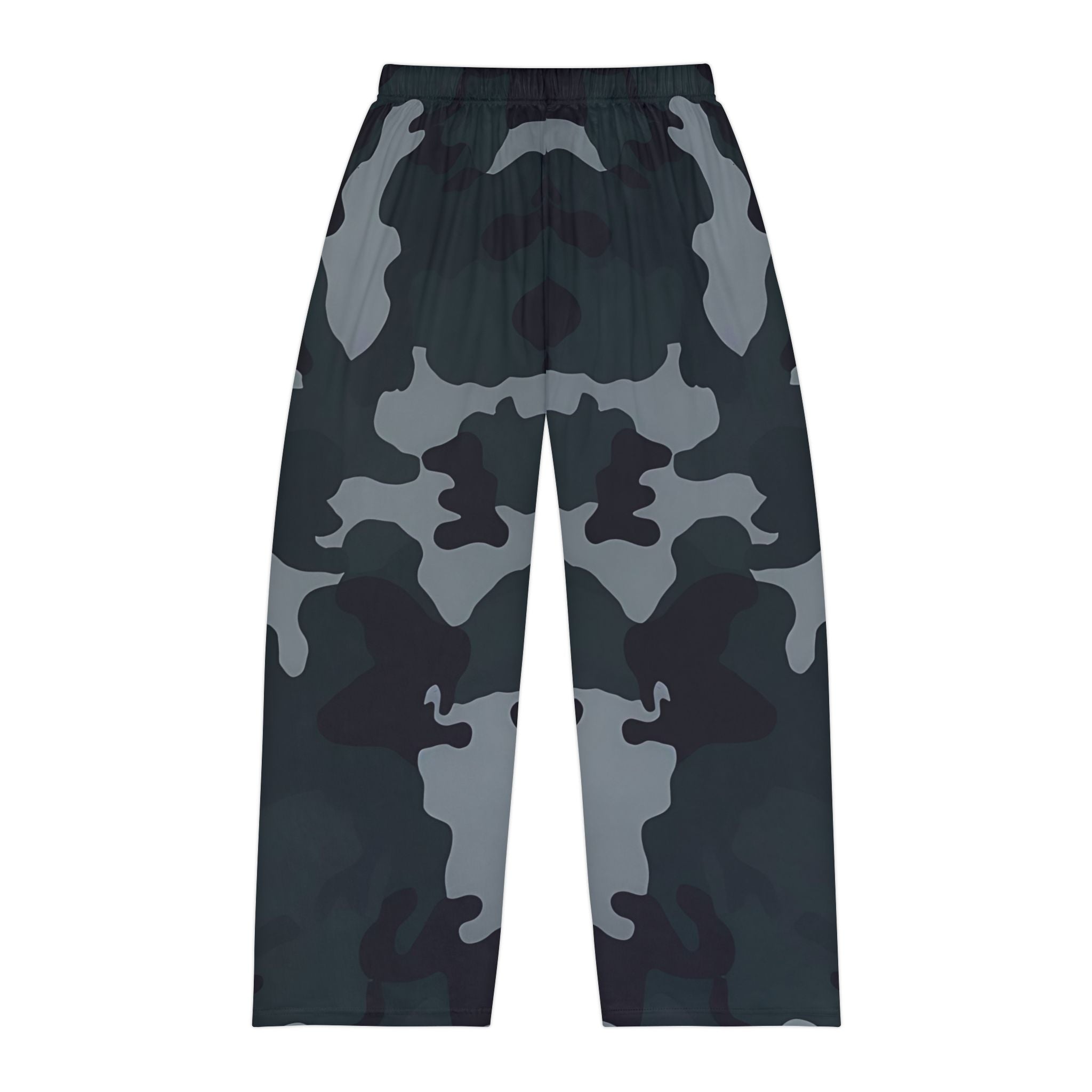 Comfortable Men's Dark Camouflage Pajama Pants - Relaxed Fit for Everyday Wear