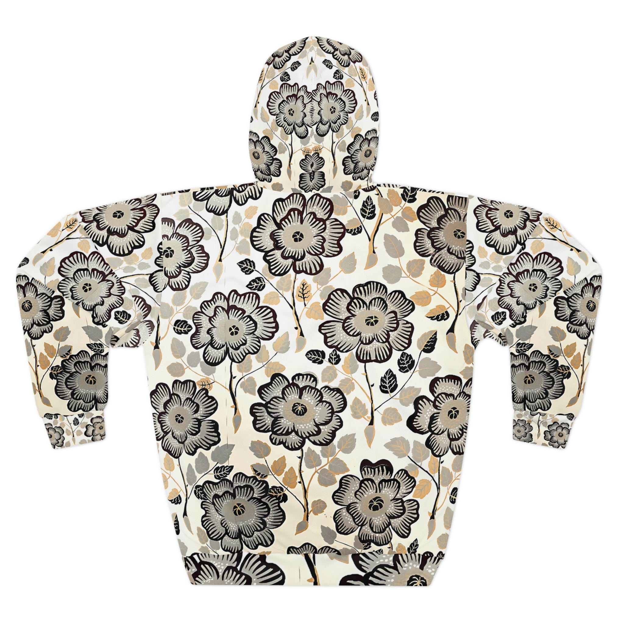 Pastel Flower Print Hoodie