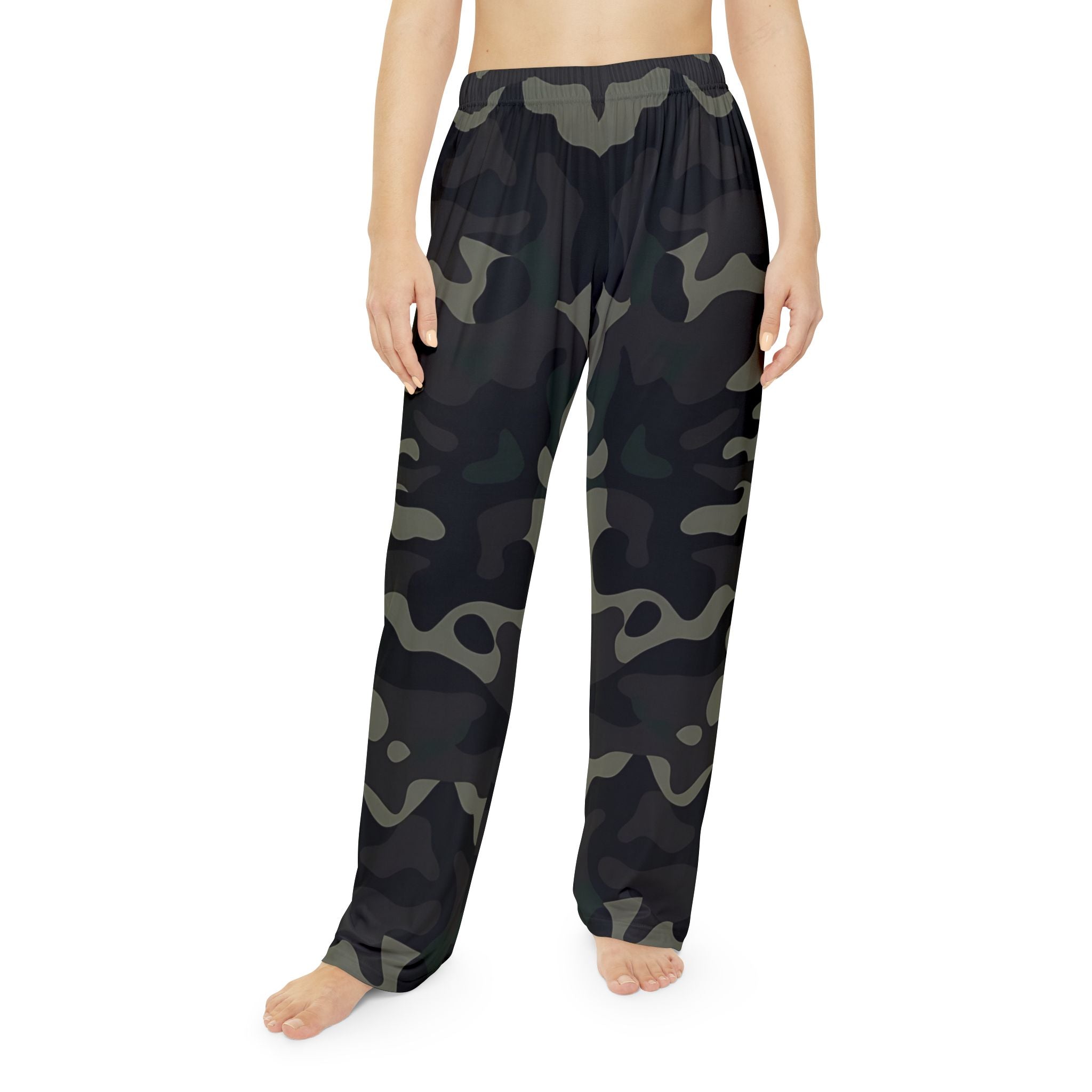 Women&#039;s Camouflage Pajama Pants - Cozy & Stylish Loungewear for Relaxation