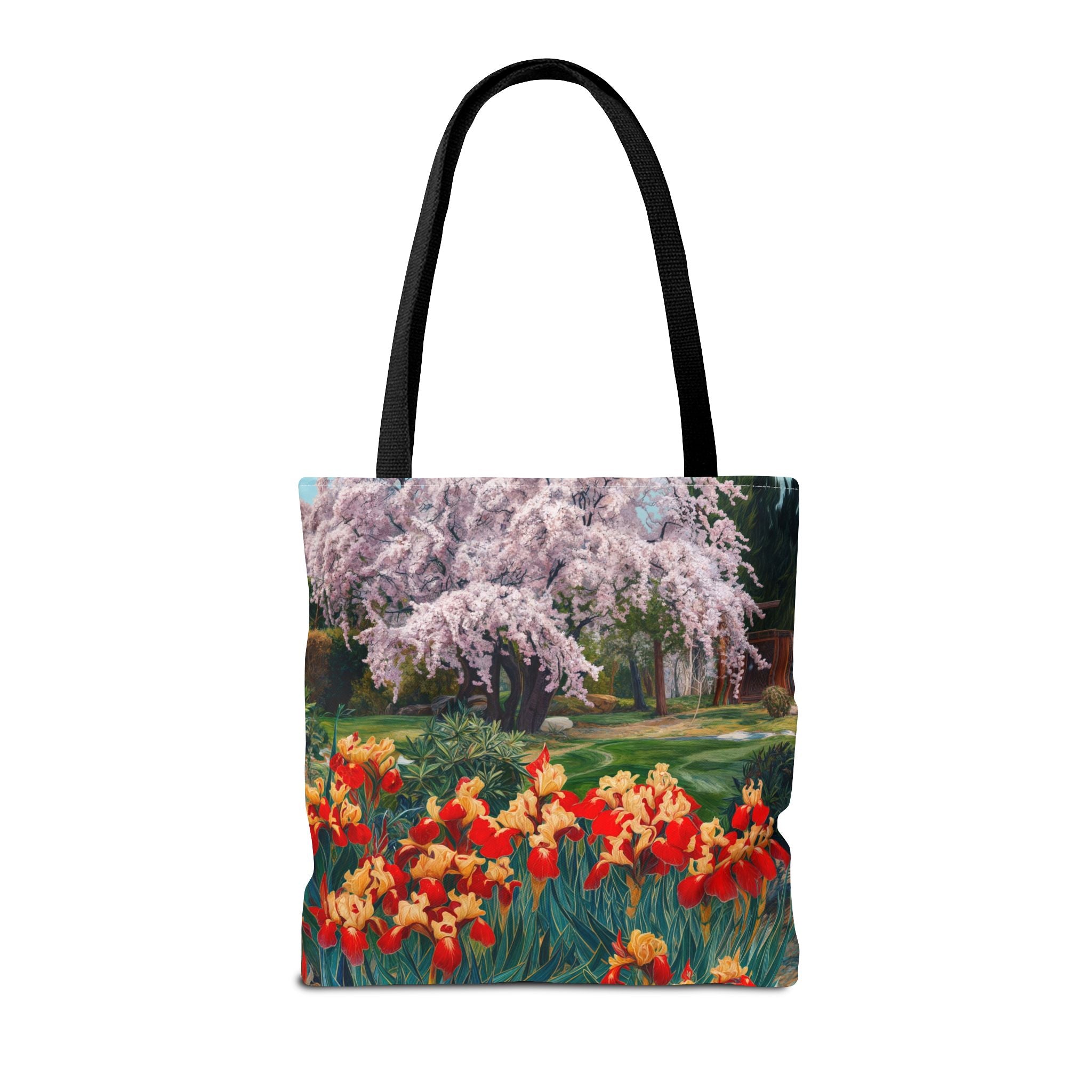 Nature-Inspired Floral Tote Bag - Perfect for Spring Celebrations