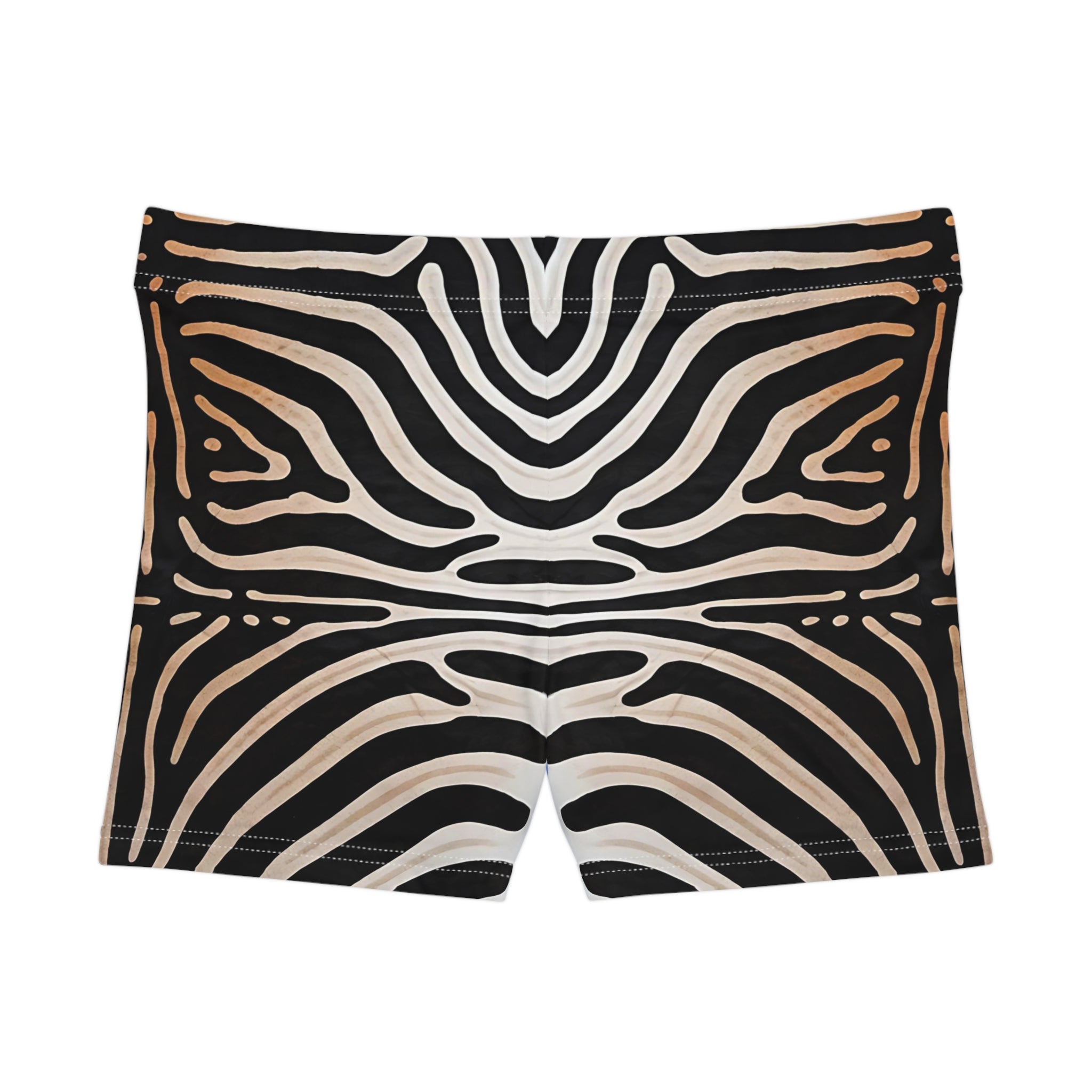 Zebra Print Women's Shorts - Stylish Summer Casual Wear