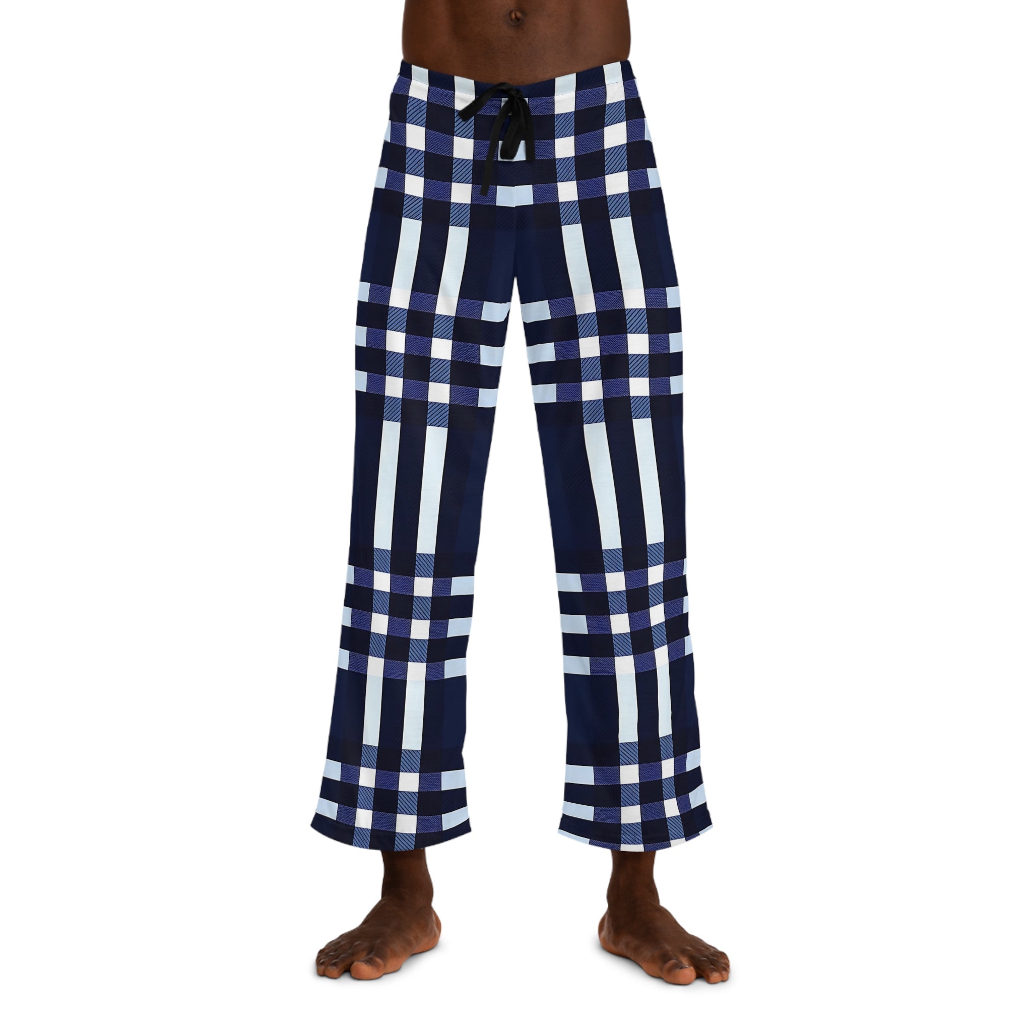 Comfortable Plaid Men's Pajama Pants - Ideal for Relaxation & Sleepwear