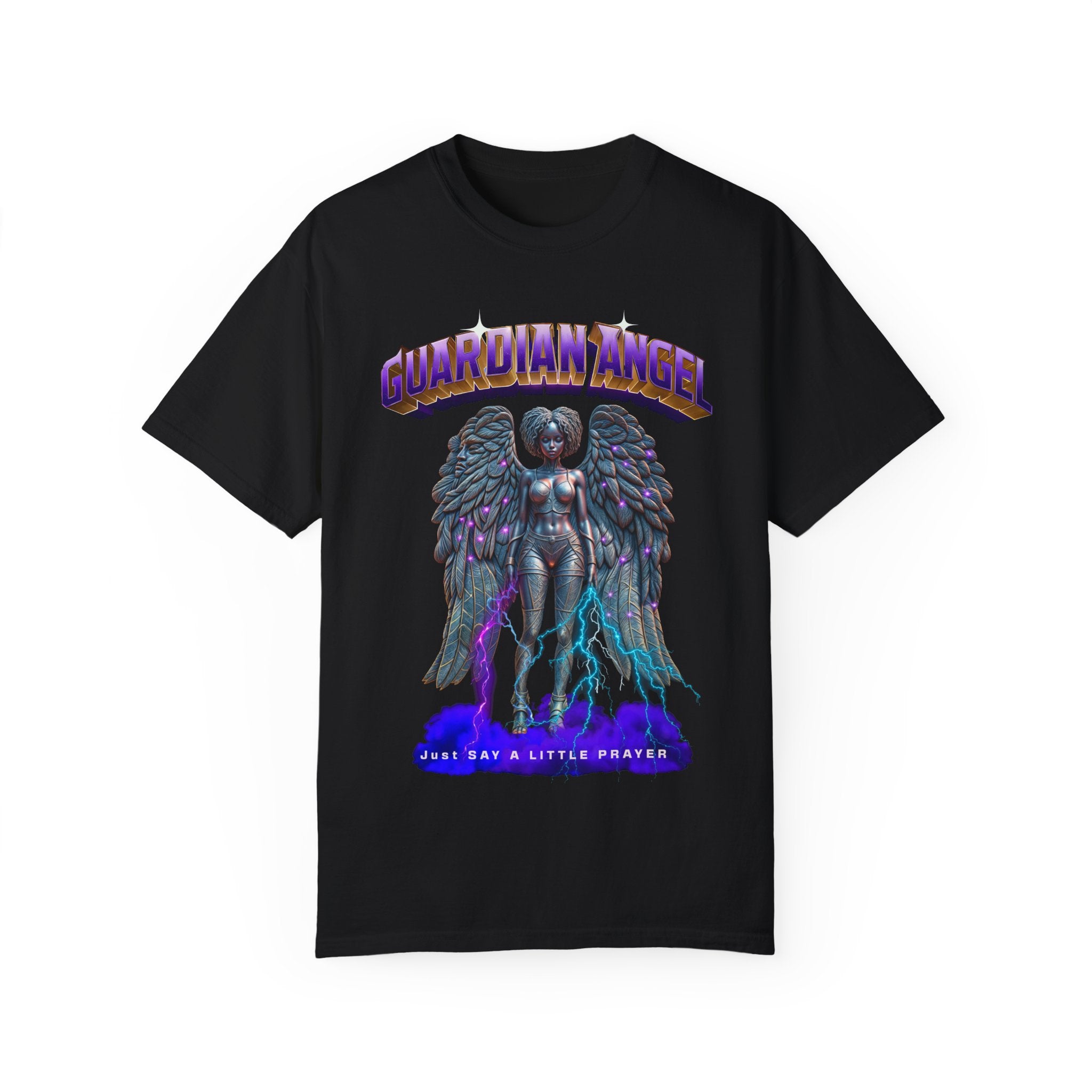 Unisex Garment-Dyed T-shirt With the title Guardian Angel