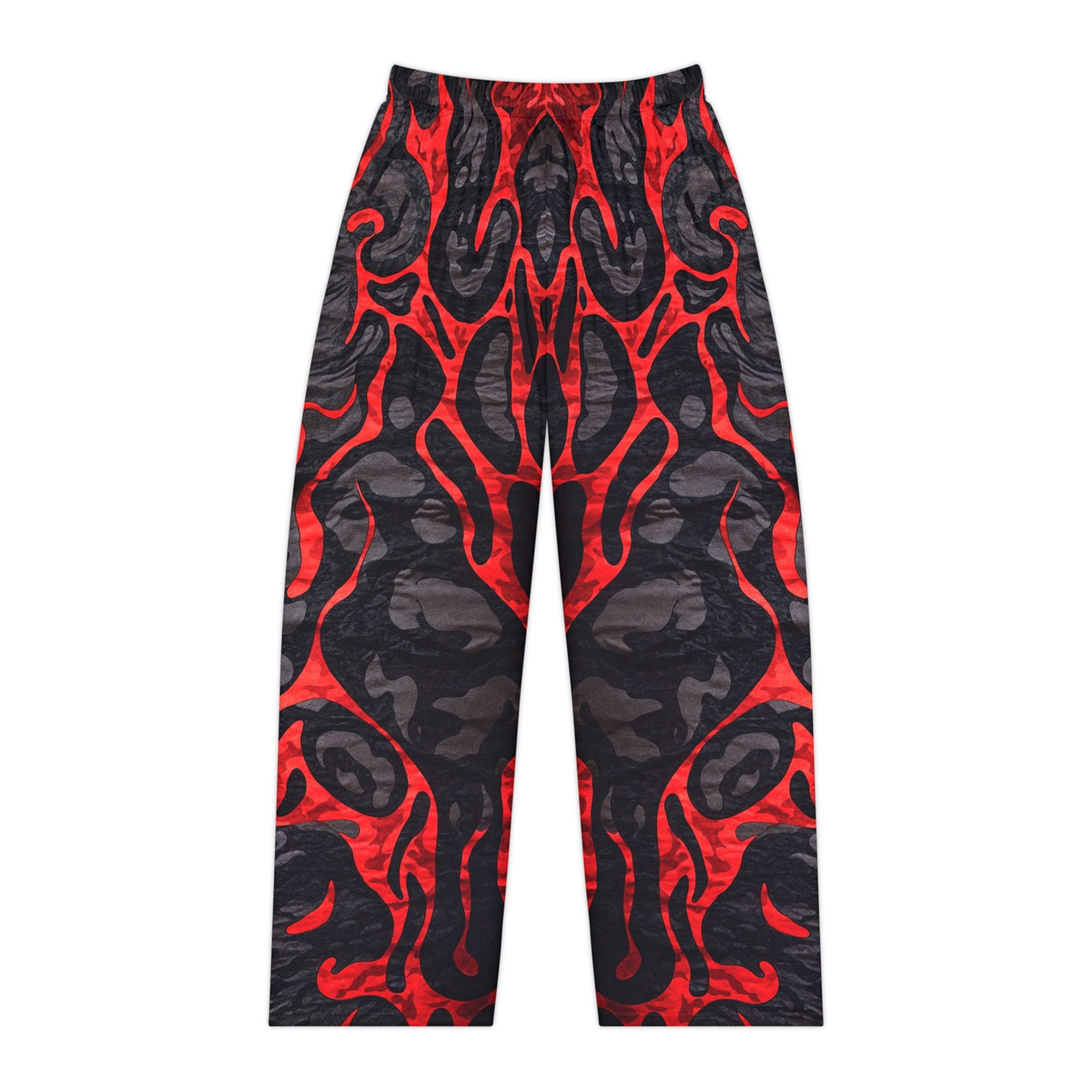 Women's Flame-Patterned Pajama Pants for Cozy Nights