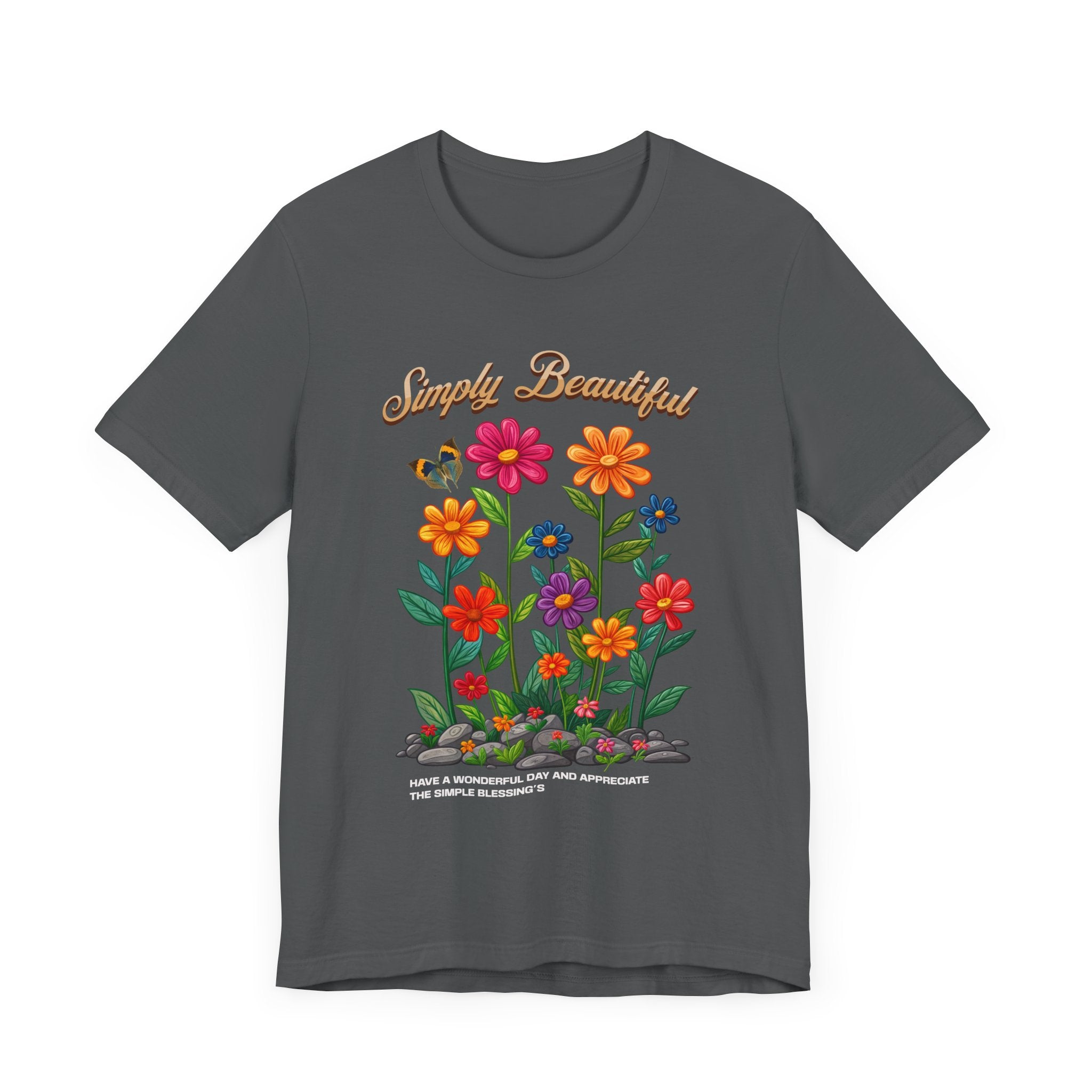 Unisex Jersey Short Sleeve Tee: Simply Beautiful 2