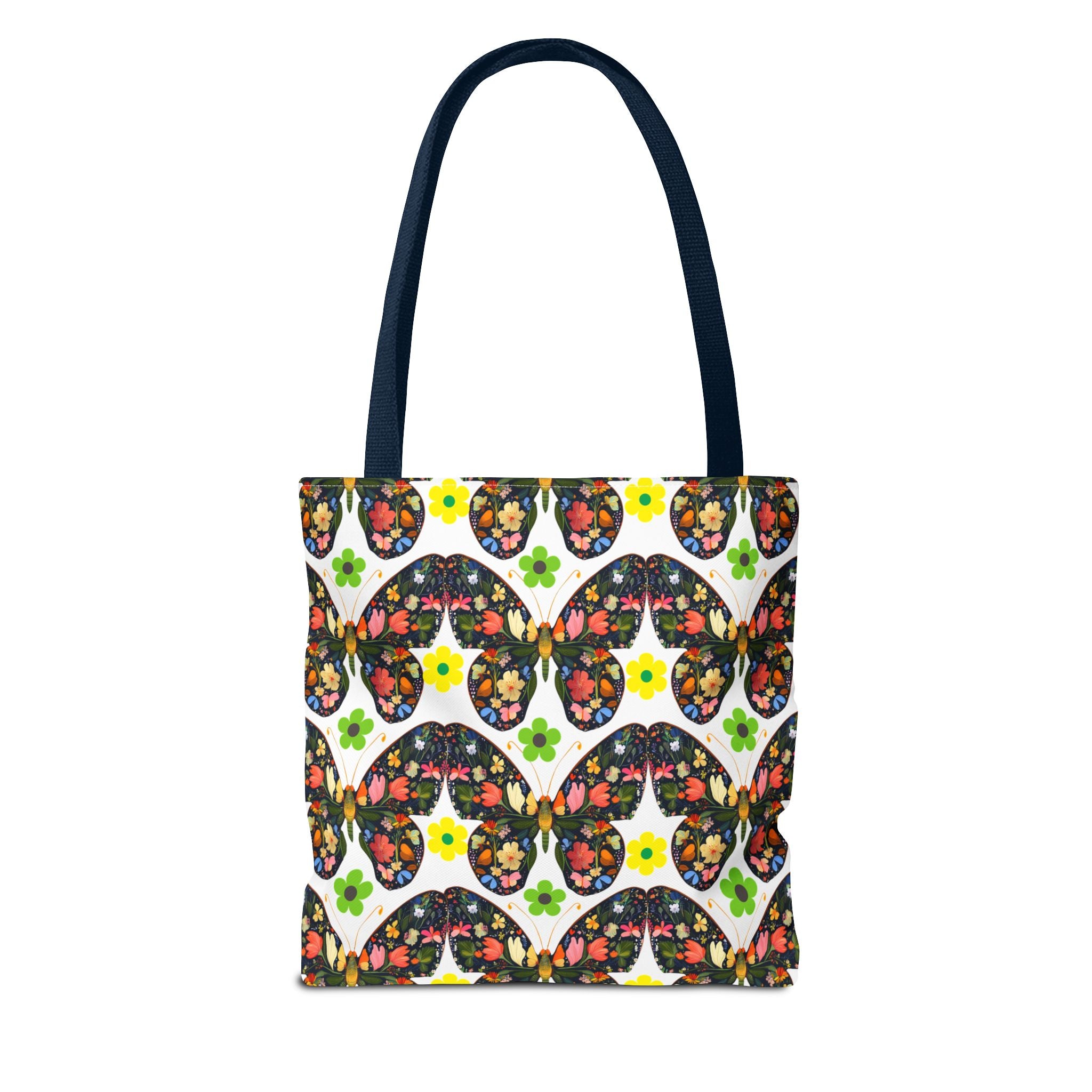 Floral Butterfly Tote Bag - Perfect for Spring Outings and Everyday Use