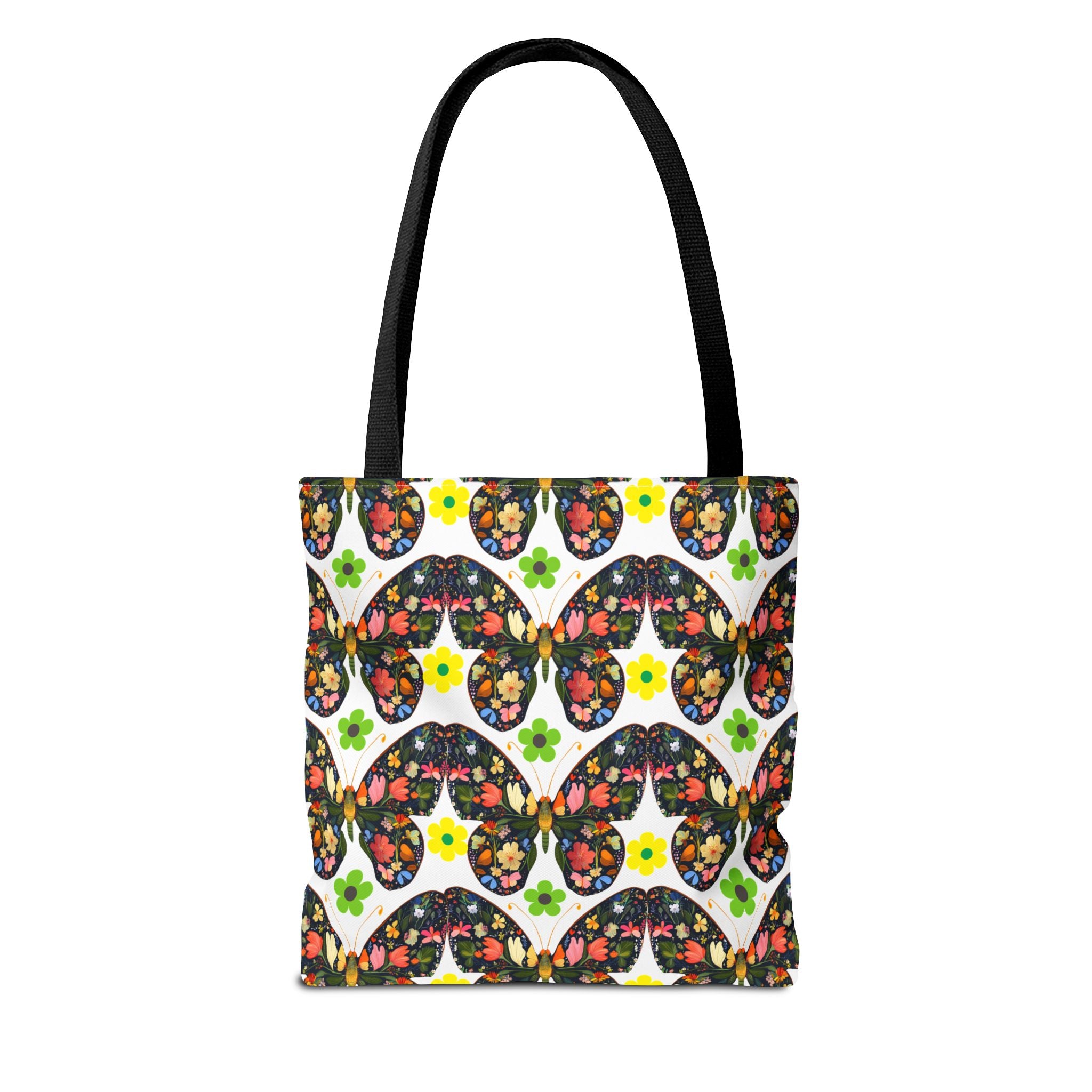 Floral Butterfly Tote Bag - Perfect for Spring Outings and Everyday Use