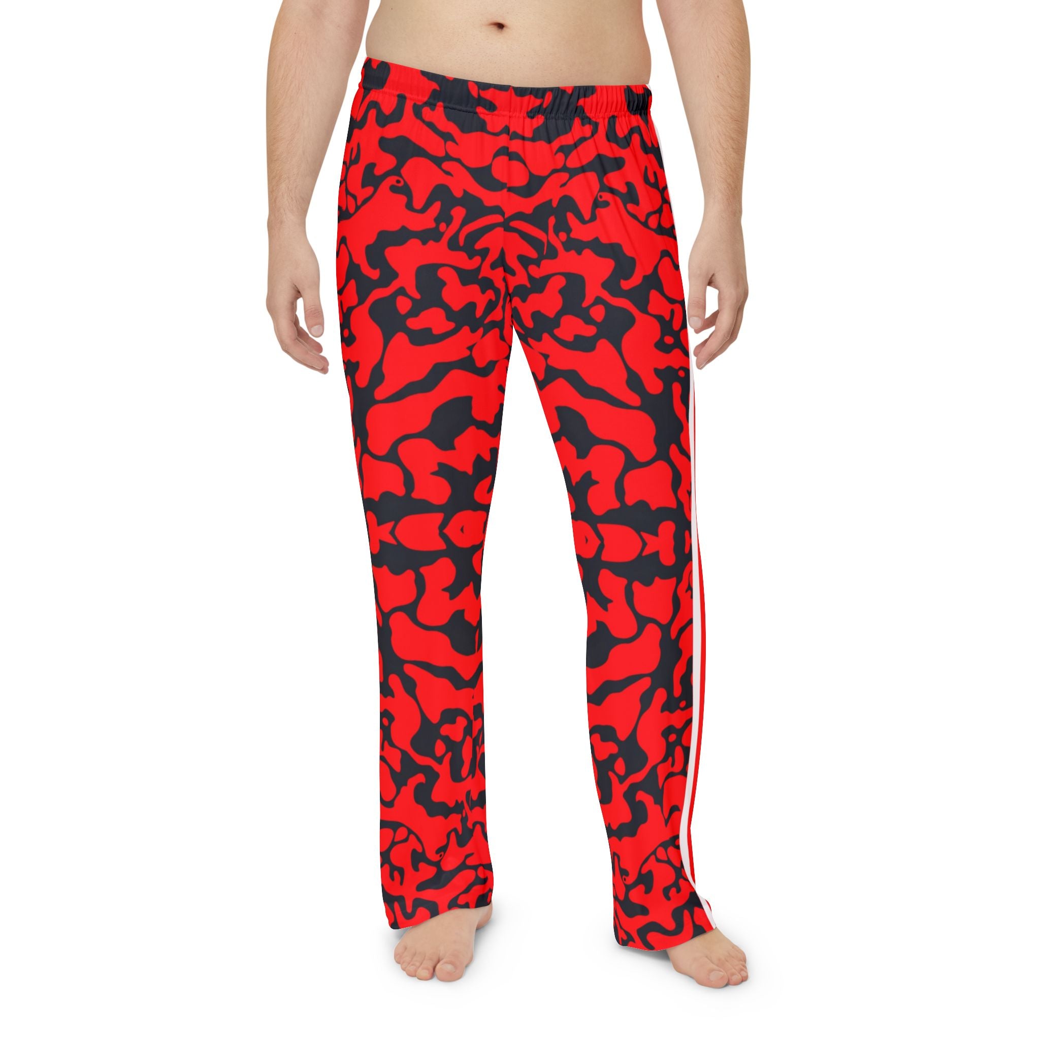 Red Camouflage Pajama Pants