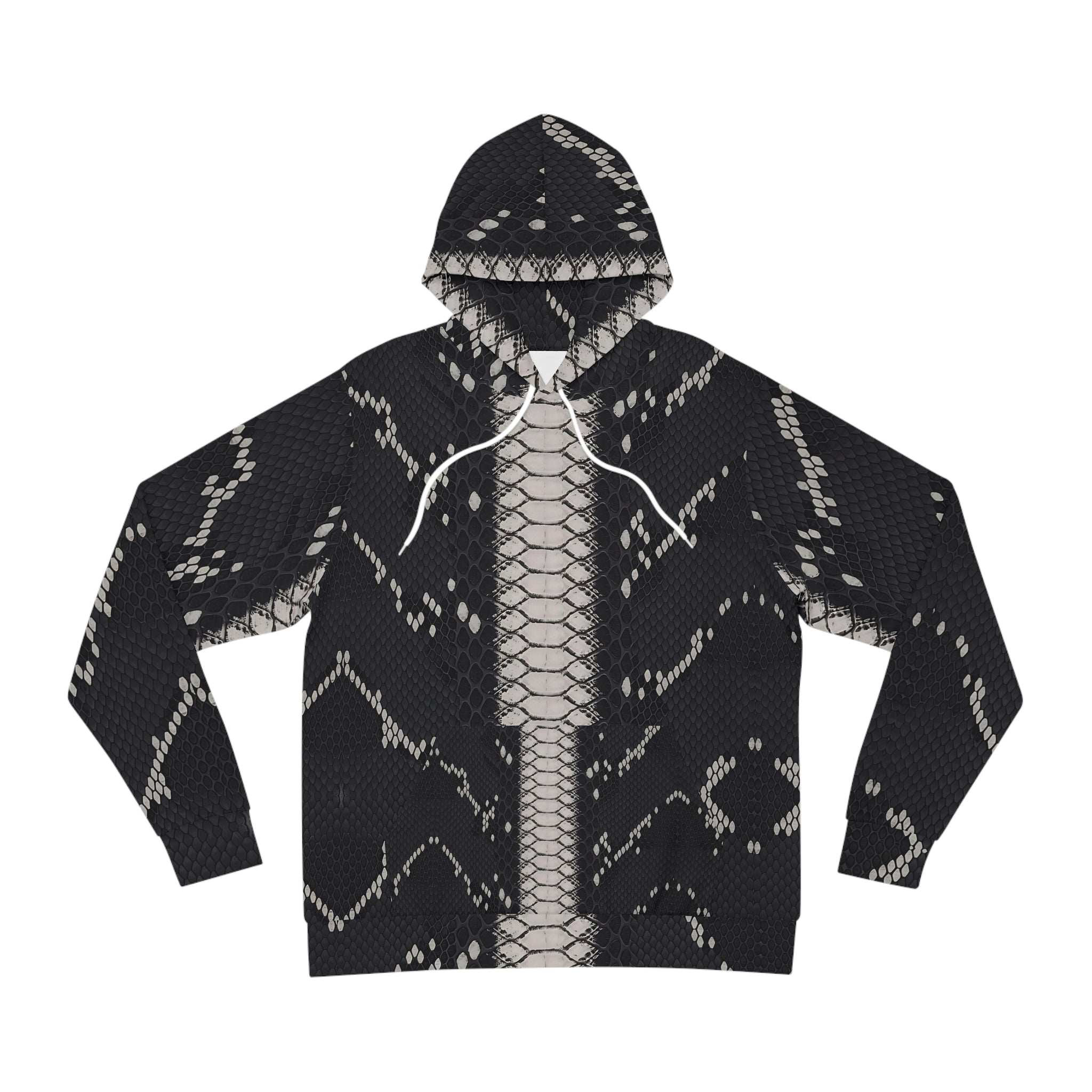 Stylish Snake Print Hoodie for Trendsetters - Angel Body