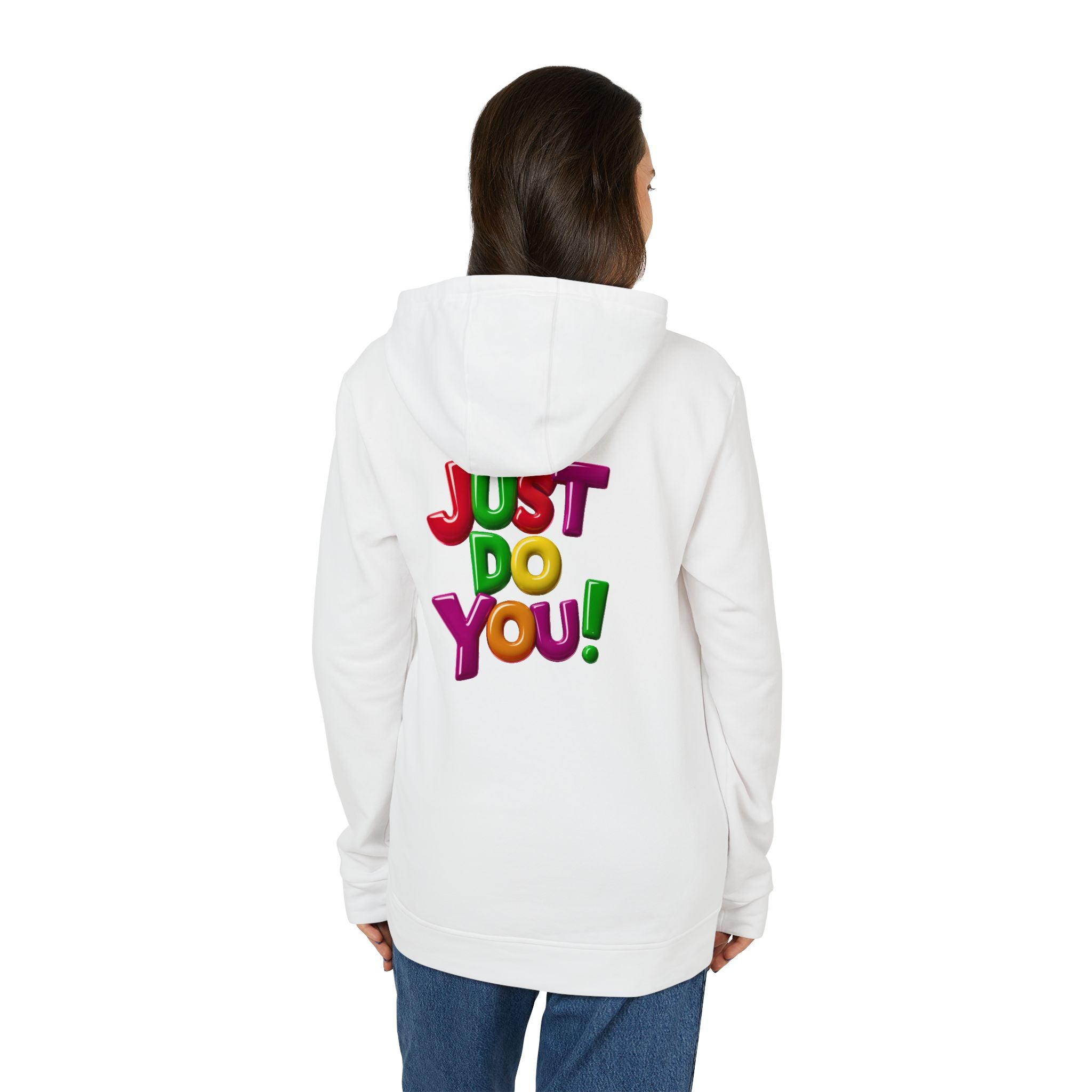 adidas® Unisex Fleece Hoodie: Just Do You - Angel Body