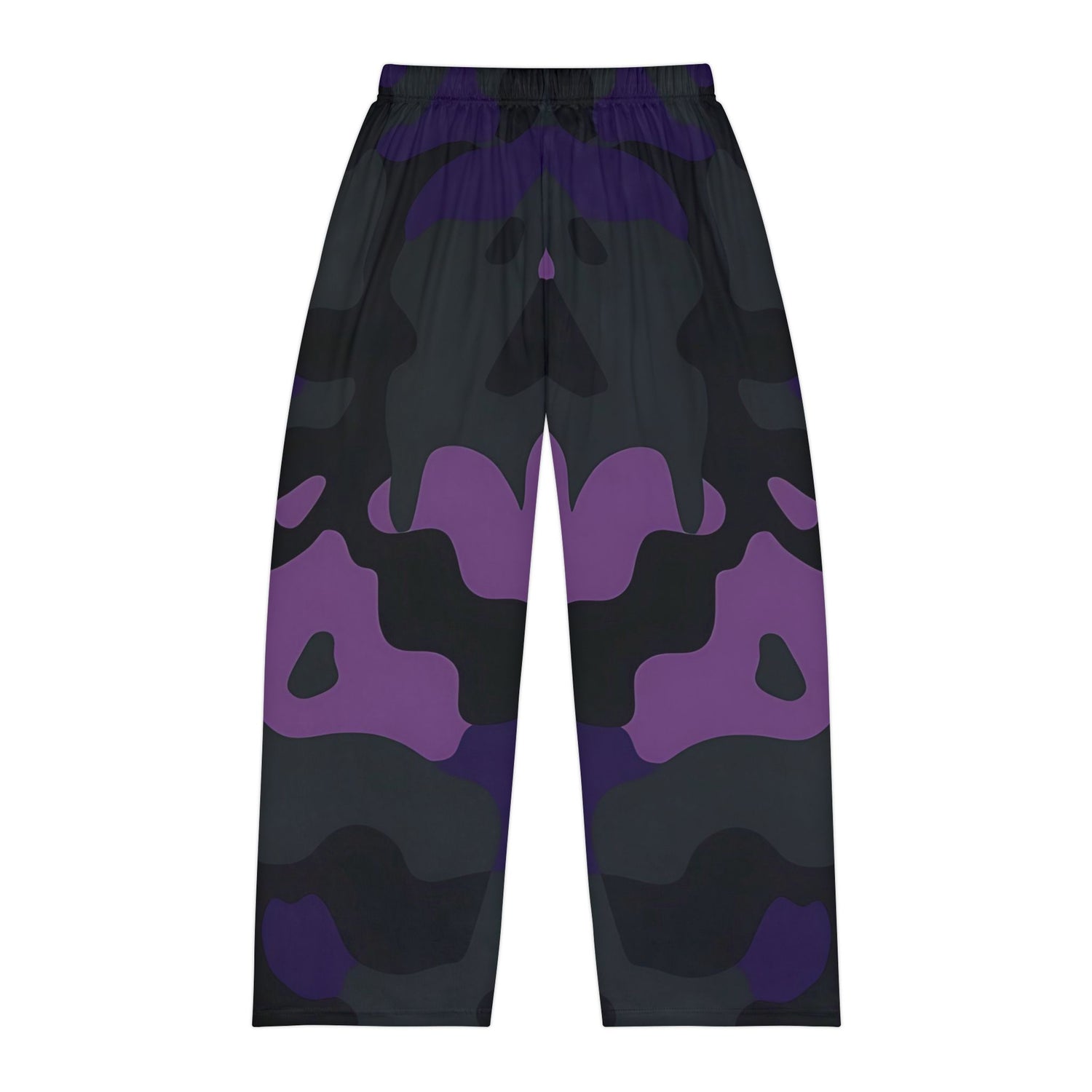 Stylish Camo Men’s Pajama Pants - Purple Pattern for Comfort &amp; Relaxation