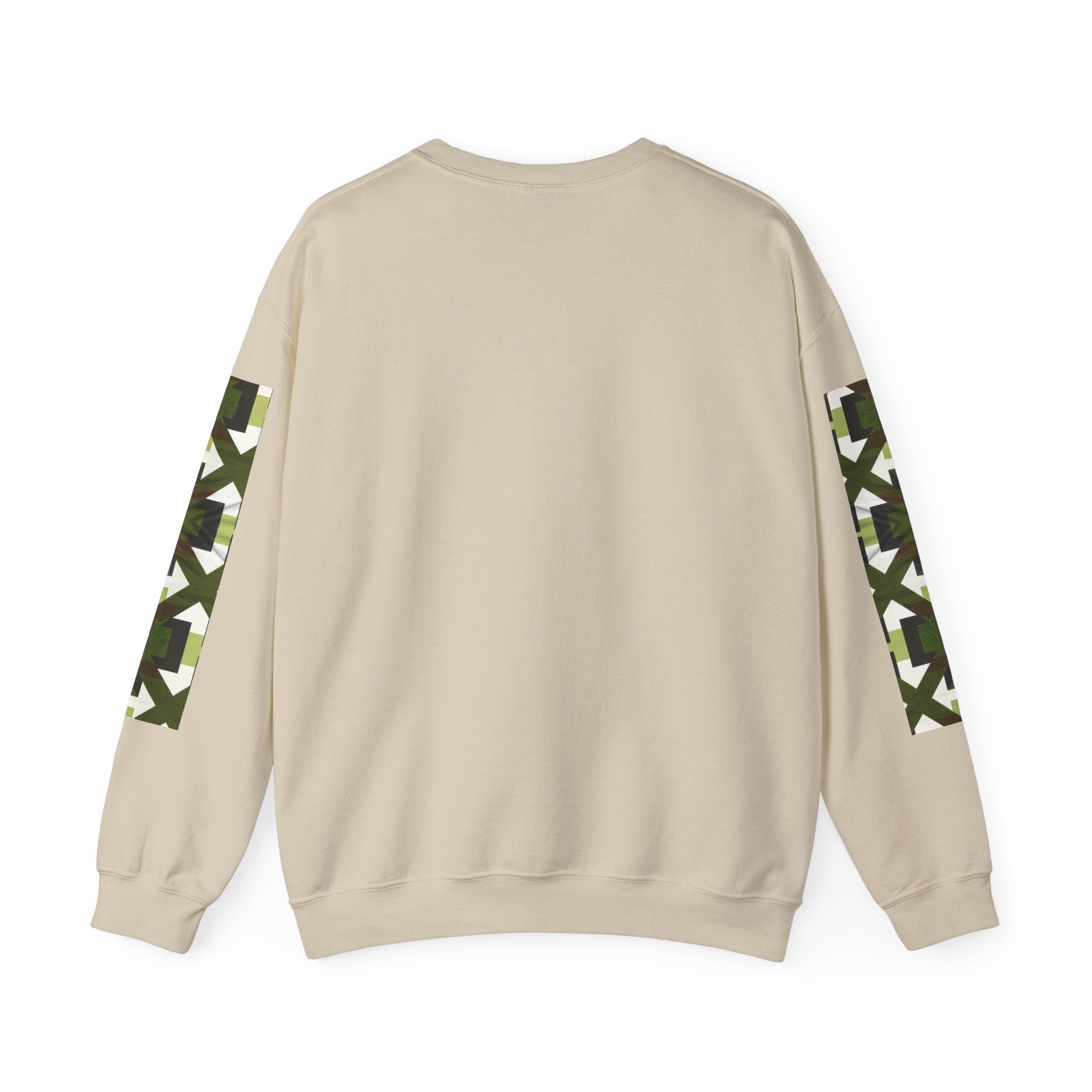 Unisex Camouflage Pattern Crewneck Sweatshirt – Cozy and Stylish Casual Wear