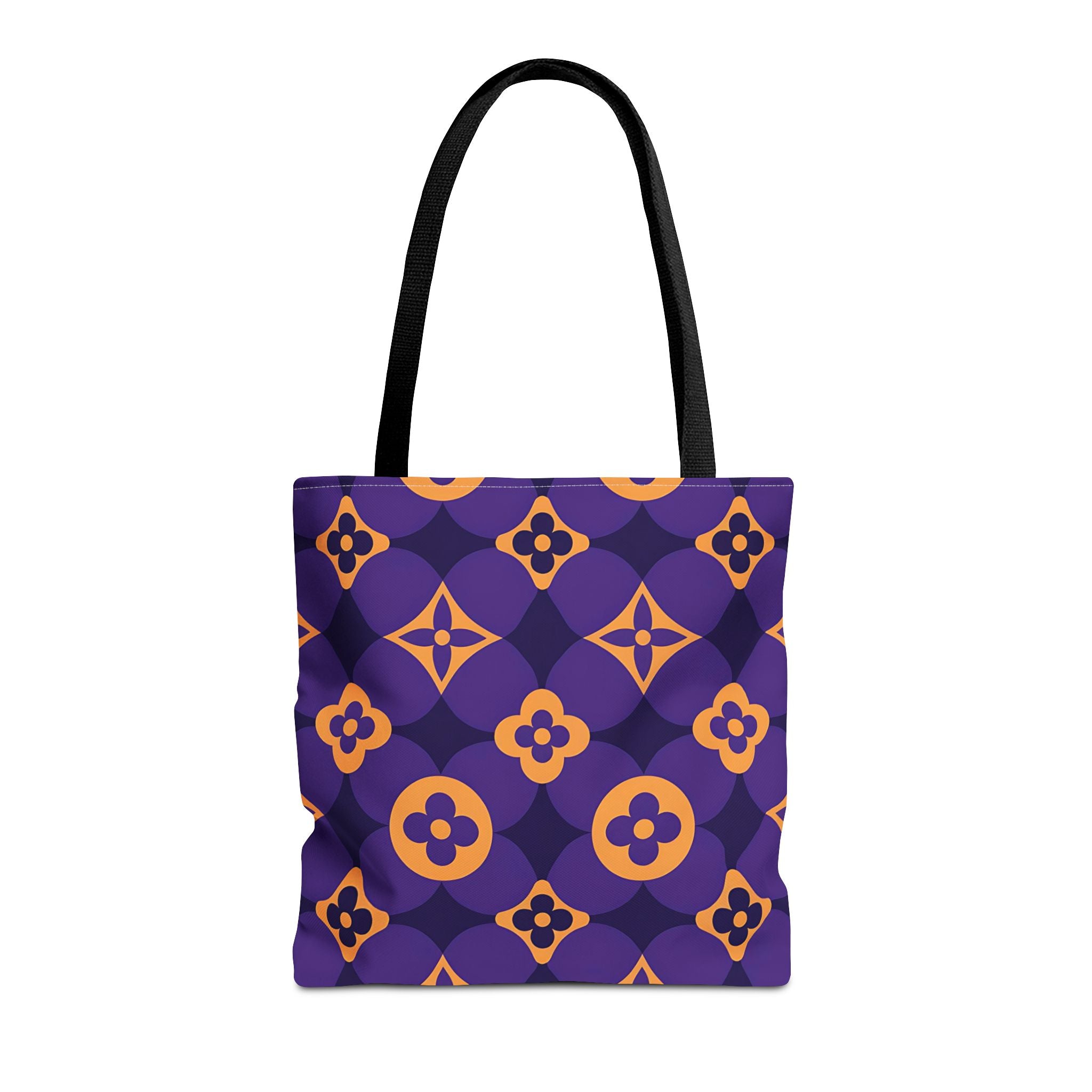 Colorful Floral Pattern Tote Bag - Stylish & Versatile Everyday Bag