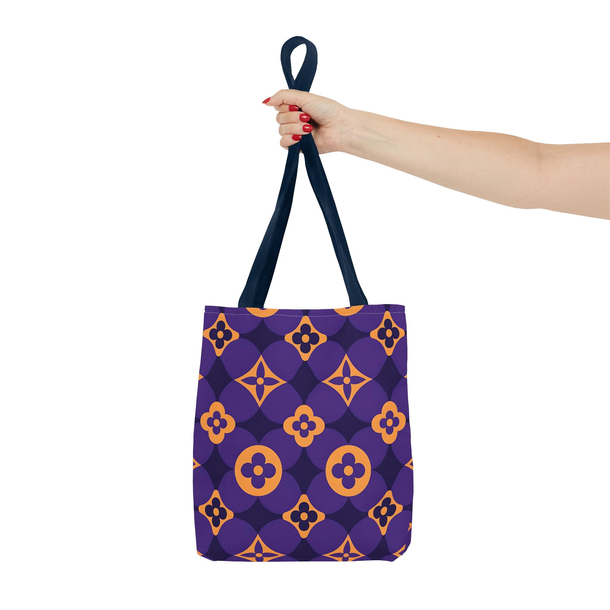 Colorful Floral Pattern Tote Bag - Stylish & Versatile Everyday Bag