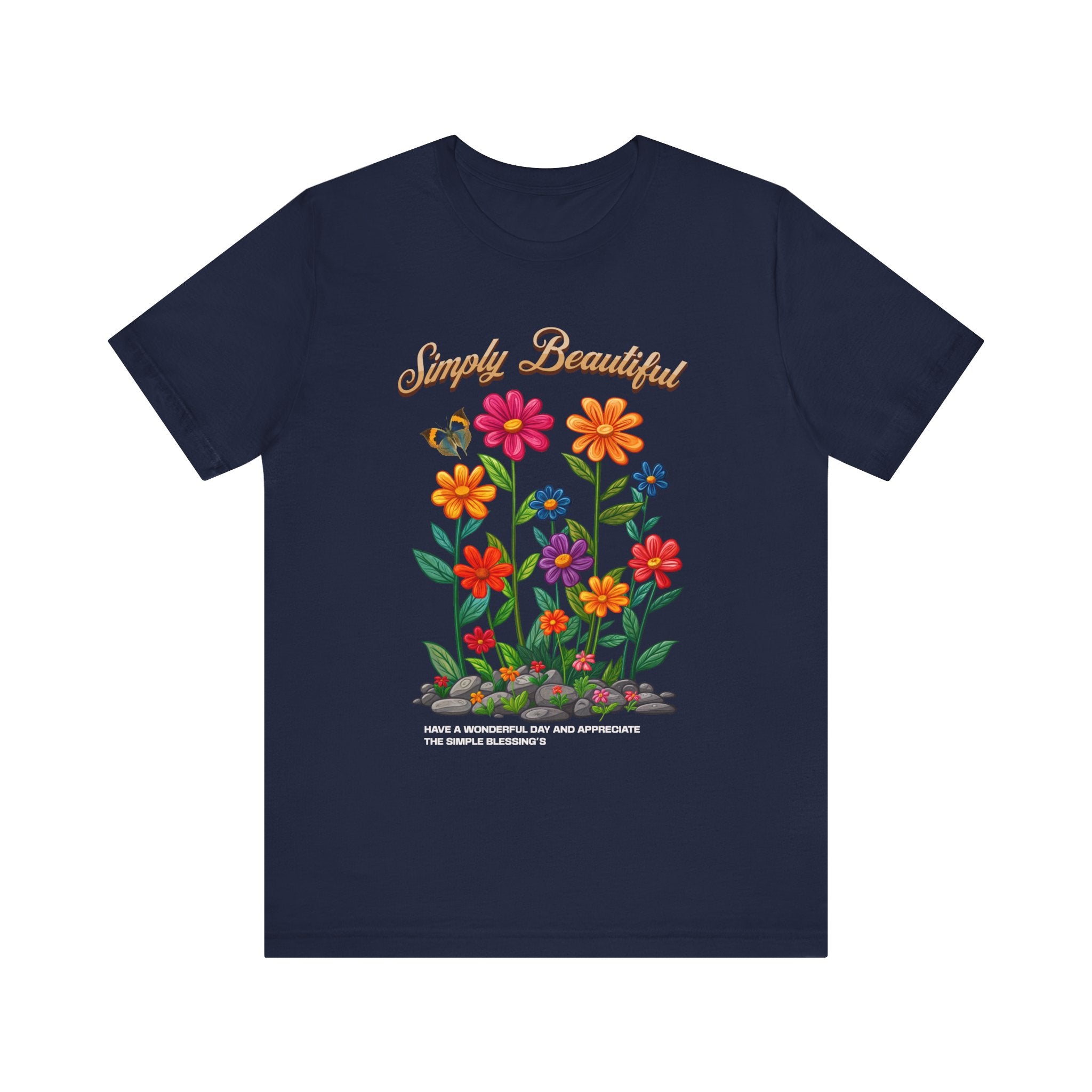 Unisex Jersey Short Sleeve Tee: Simply Beautiful 2