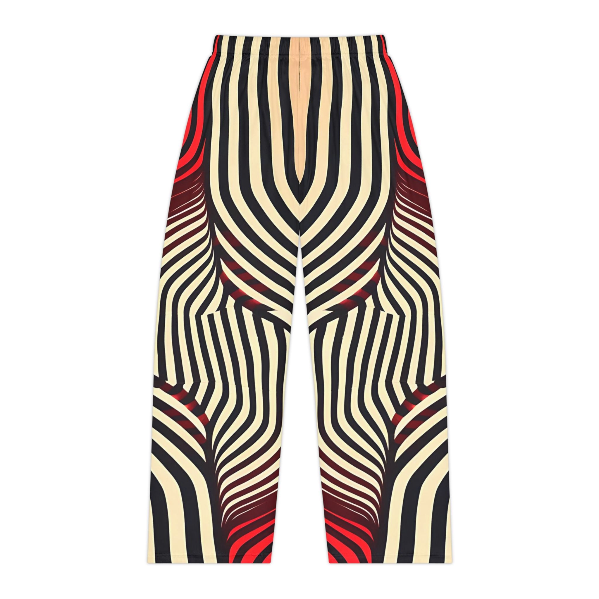 Psychedelic Striped Women's Pajama Pants - Cozy & Stylish Loungewear