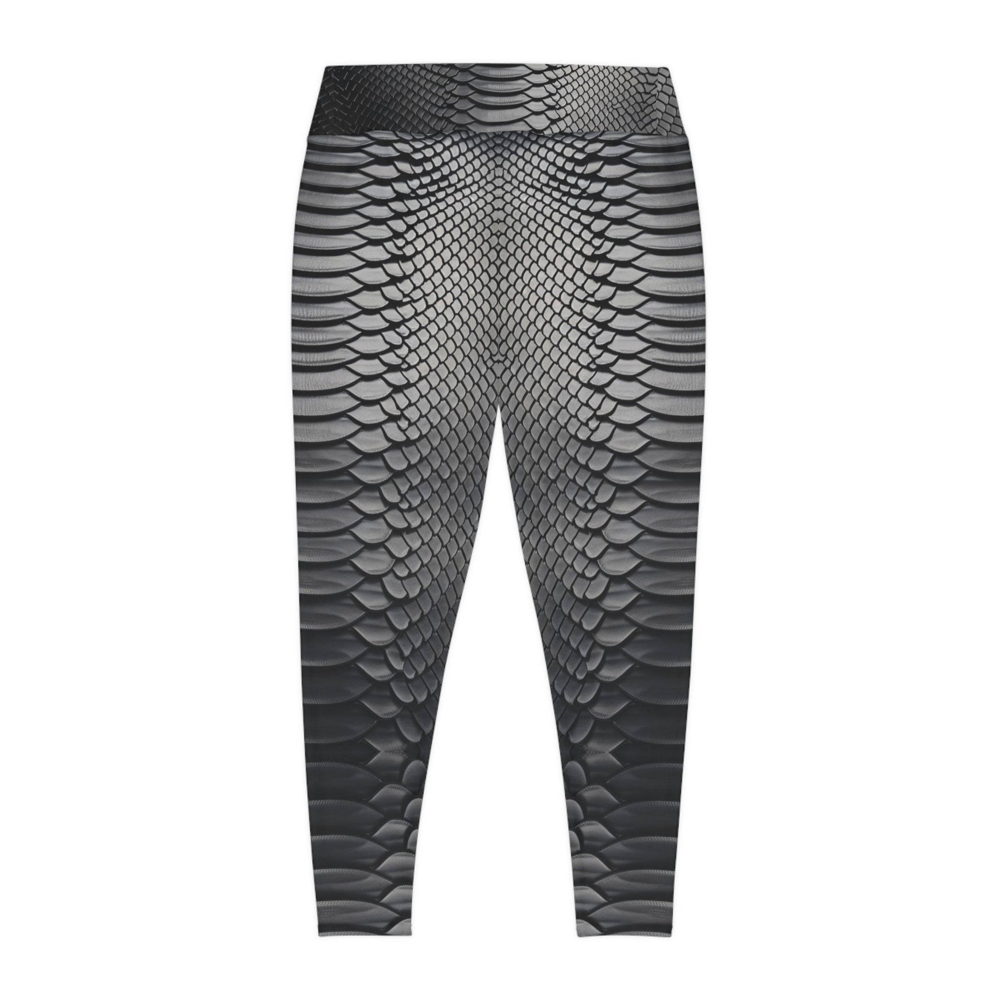 Plus Size Snake Skin Leggings for Comfort and Style