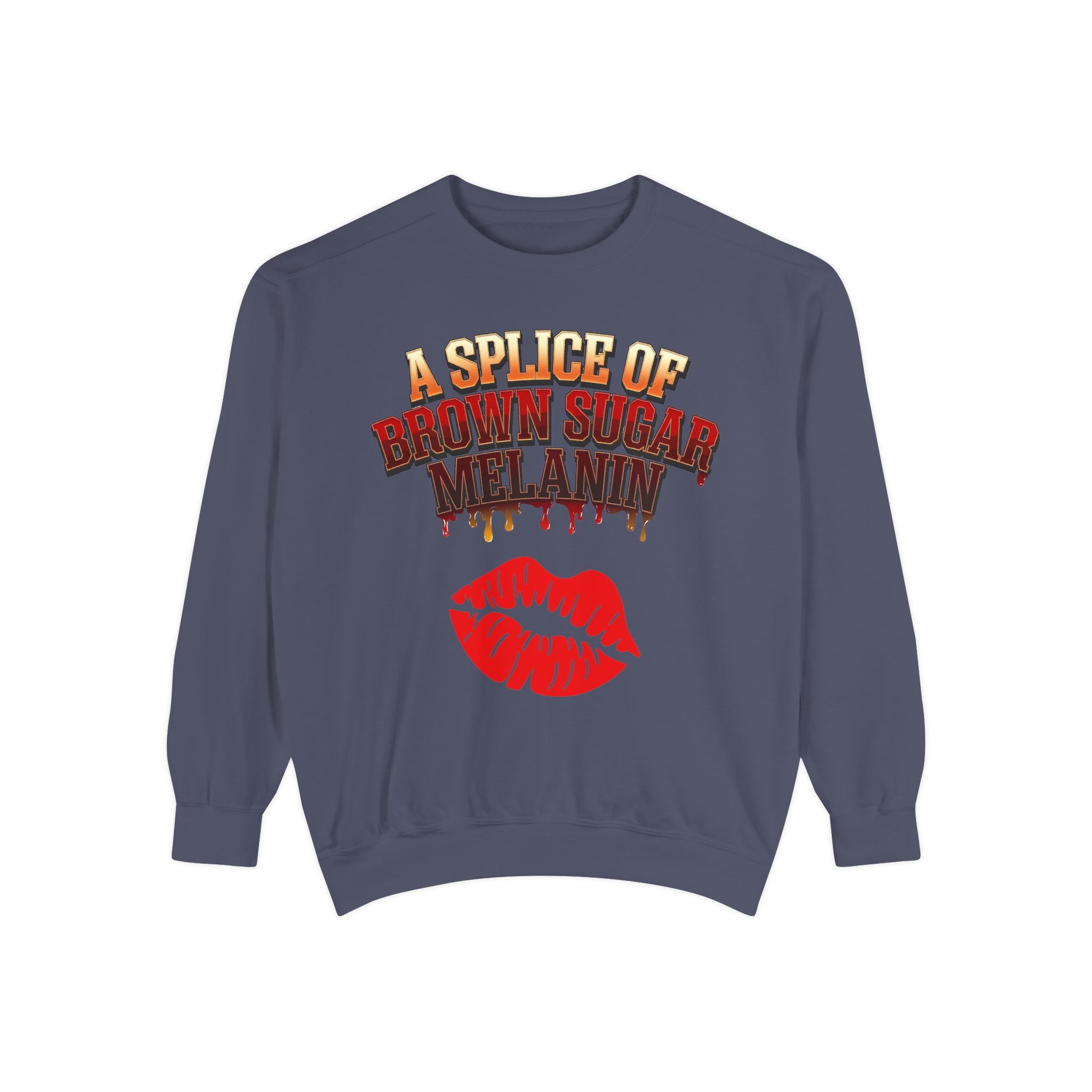 A Splice of Brown Sugar Melanin Unisex Sweatshirt - Comfortable & Stylish for All Occasions