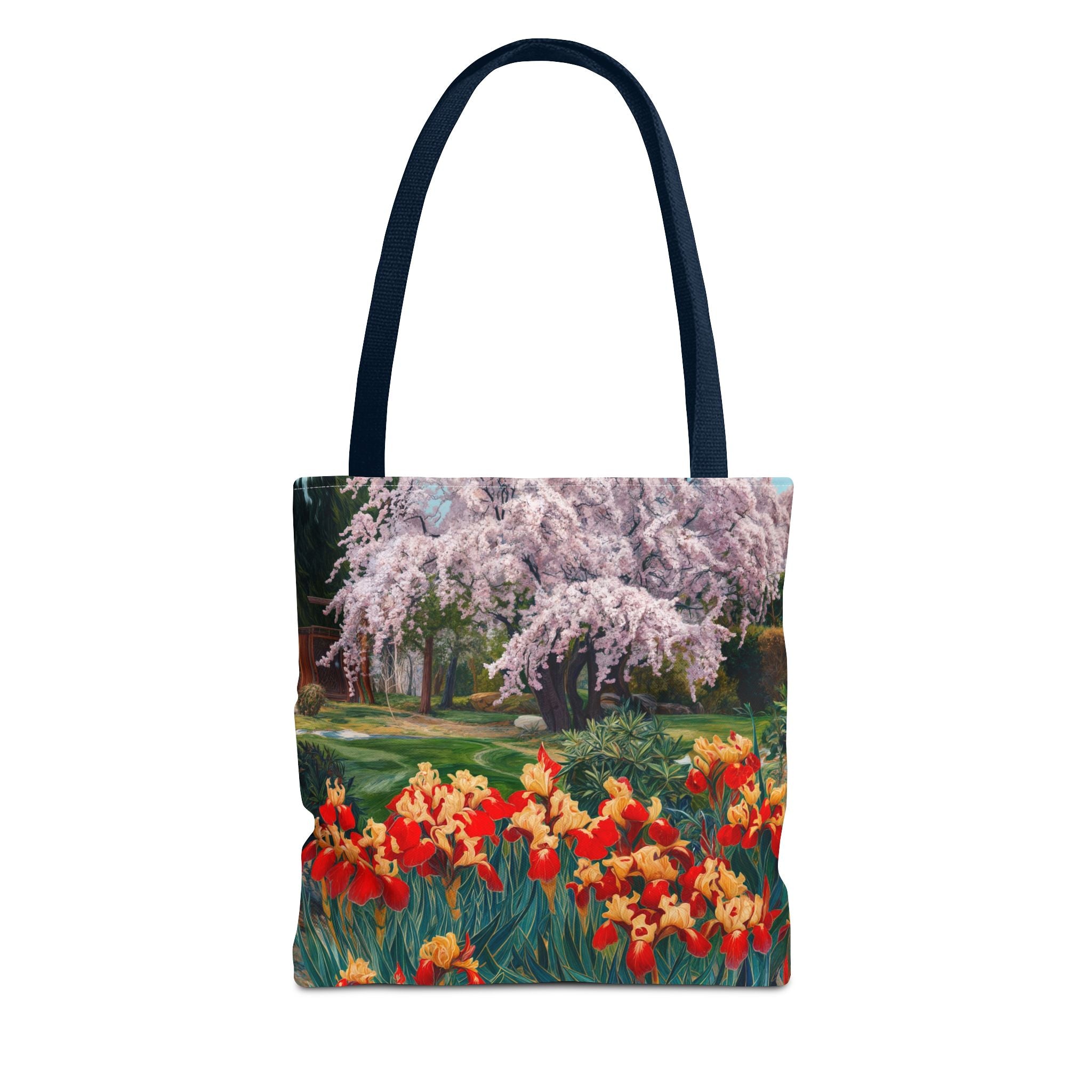 Nature-Inspired Floral Tote Bag - Perfect for Spring Celebrations