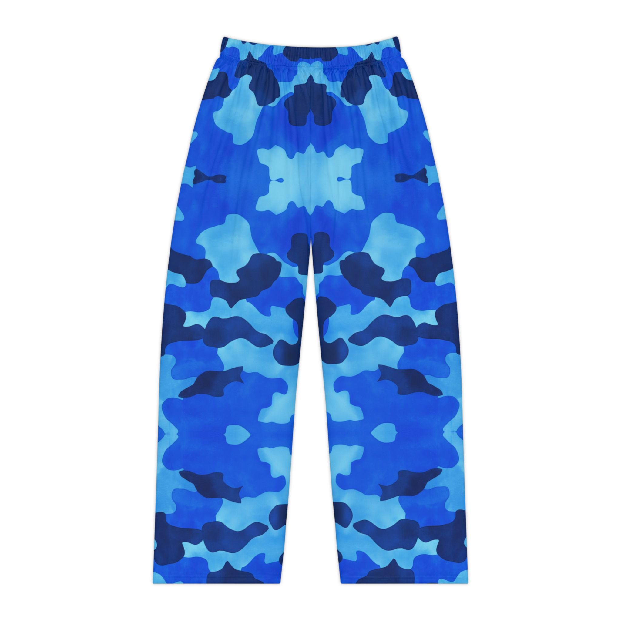 Very Lovely Blue Camo Women's Pajama Pants - Relax in Soft cute Style