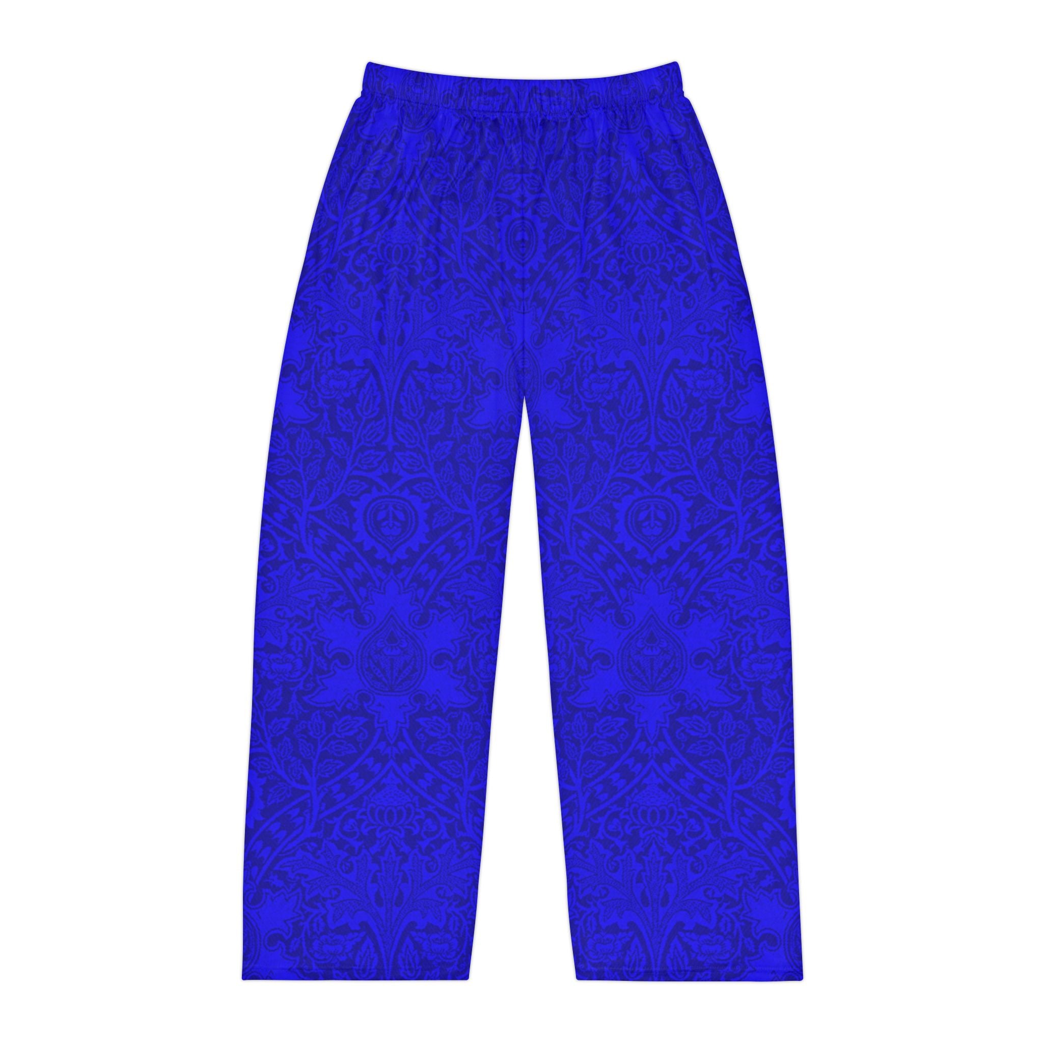 Men's Blue Elegance Pajama Pants - Comfortable Sleepwear for Relaxation