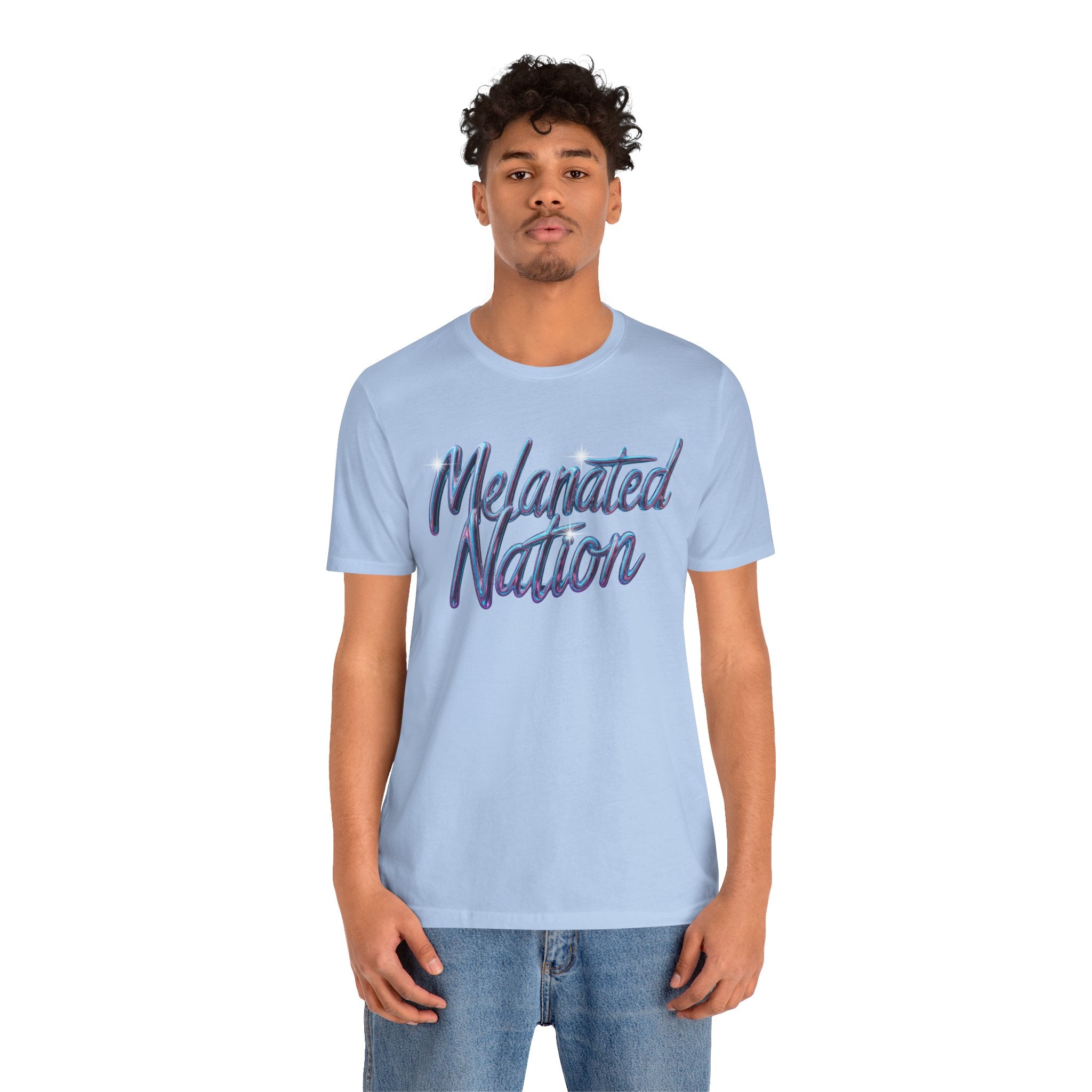 Unisex Jersey Short Sleeve Tee Melanated Nation